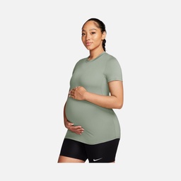 Nike One Dri-Fit Slim-Fit Training Short-Sleeve (Maternity) Kadın Tişört