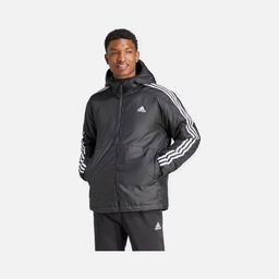 adidas Essentials 3-Stripes Insulated Full-Zip Hoodie Erkek Mont