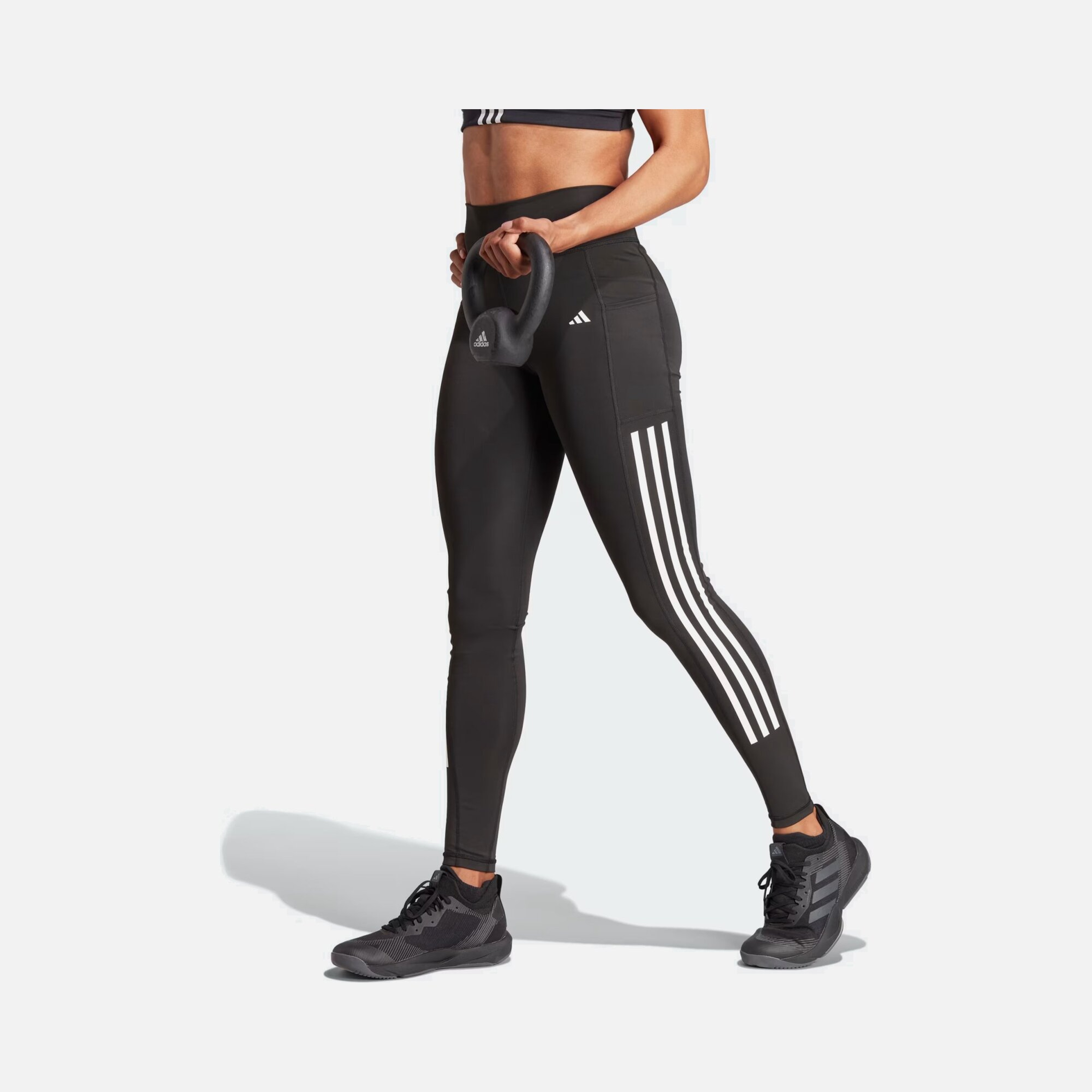 adidas Optime 3-Stripes  FW24 Gym & Training Kadın Tayt