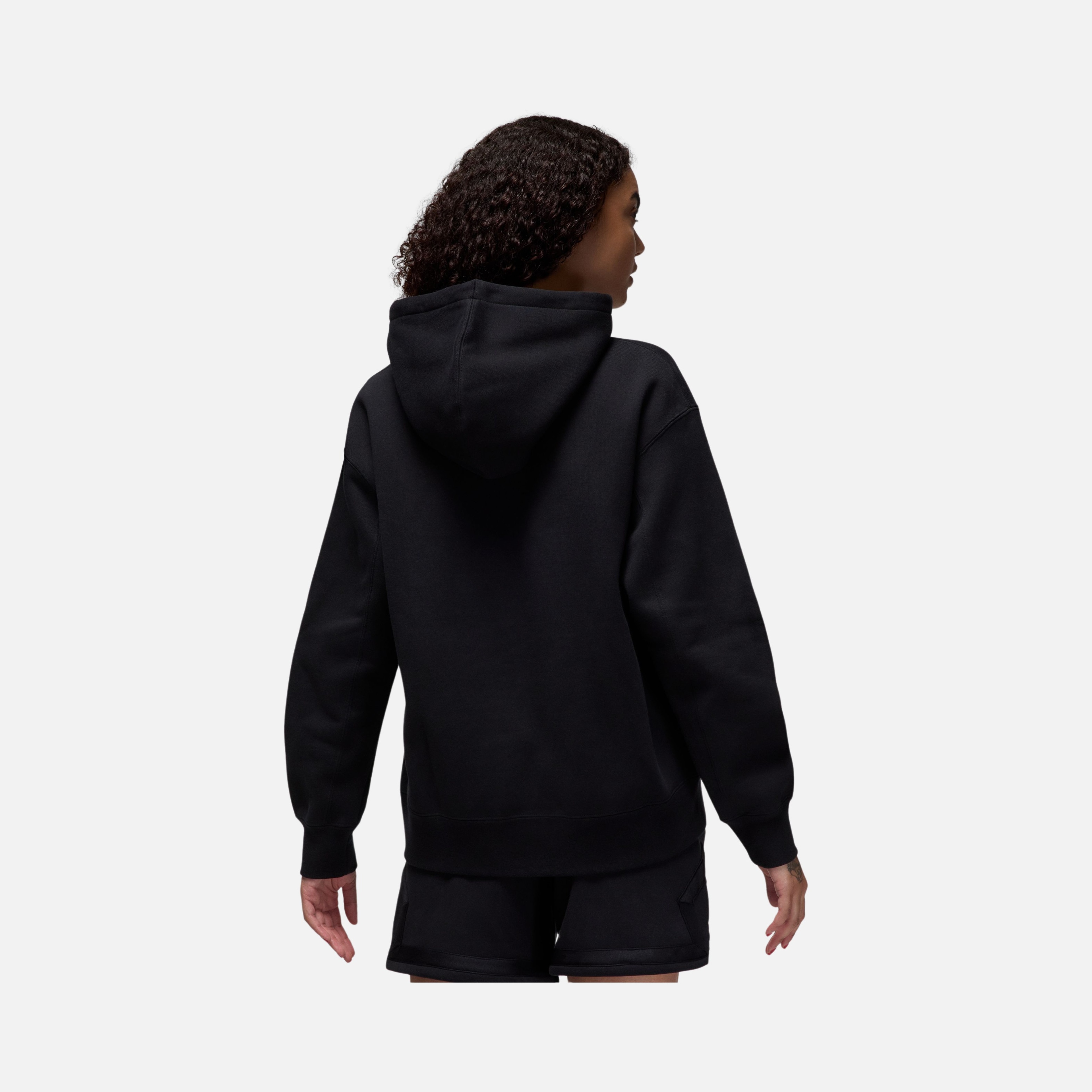 Nike Jordan Flight Fleece Satin Lined Pullover Hoodie Kadın Sweatshirt