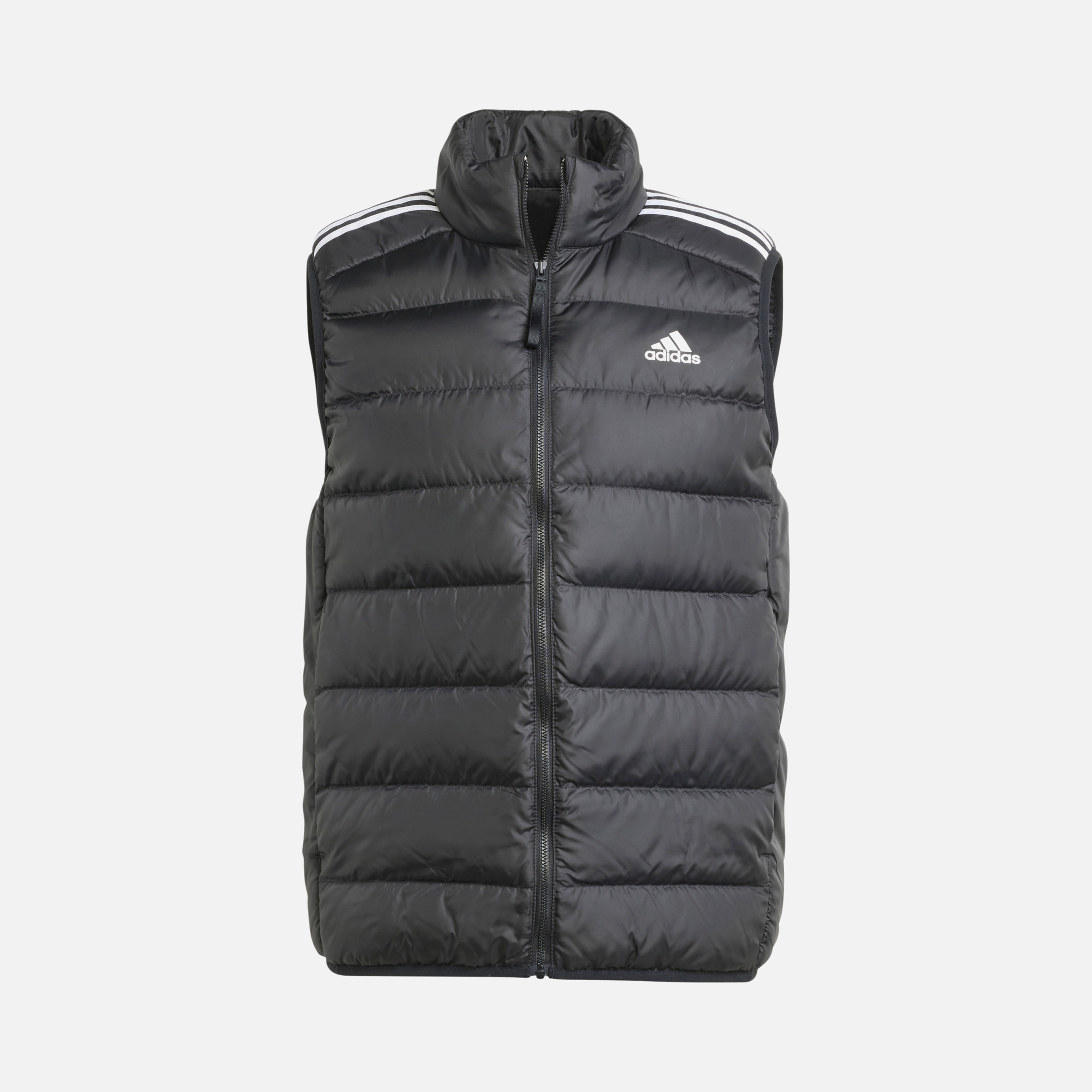 adidas Essentials 3-Stripes Light Down Full-Zip Erkek Yelek
