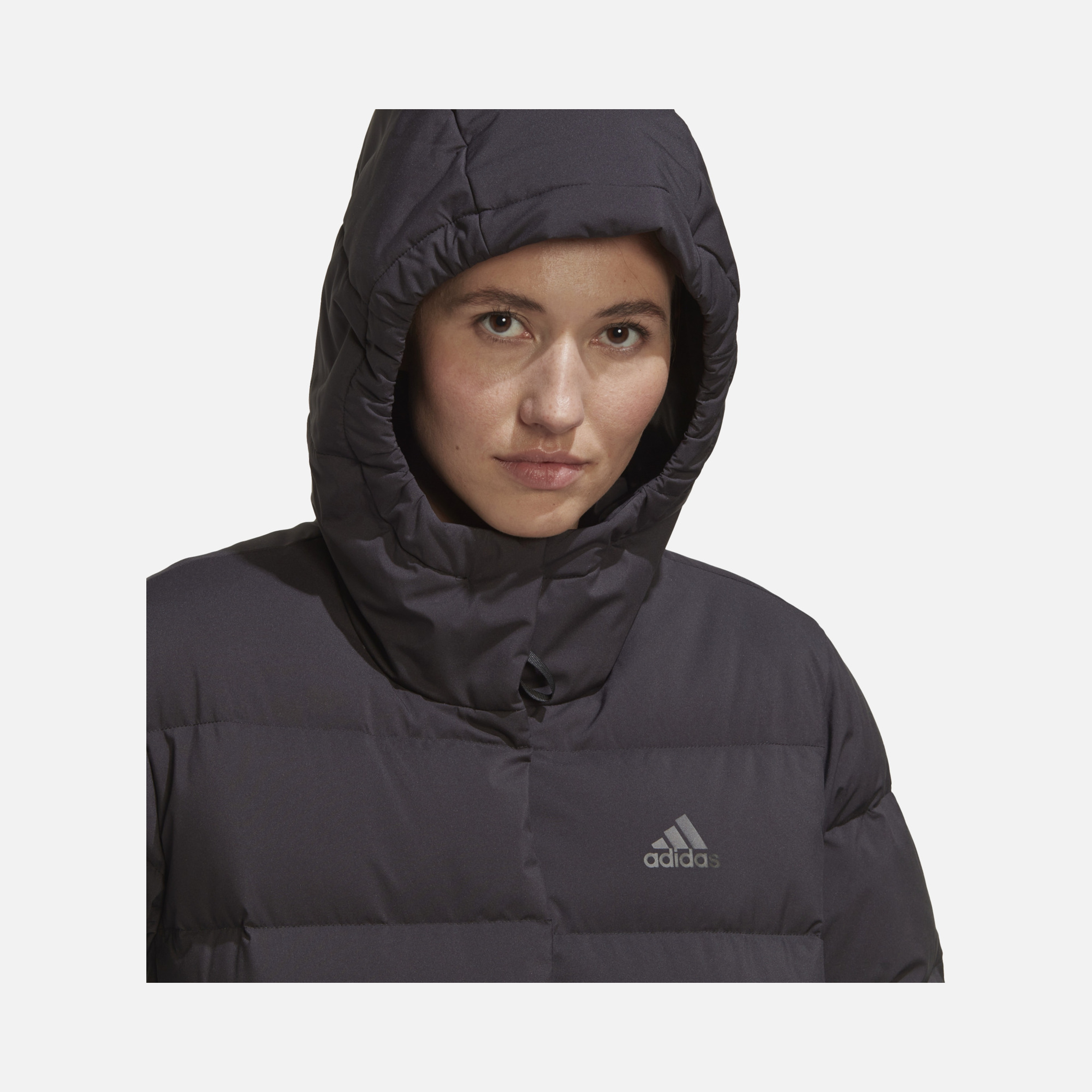 adidas Sportswear Helionic 600 Filled Bird Feathers Full-Zip Hoodie Kadın Mont