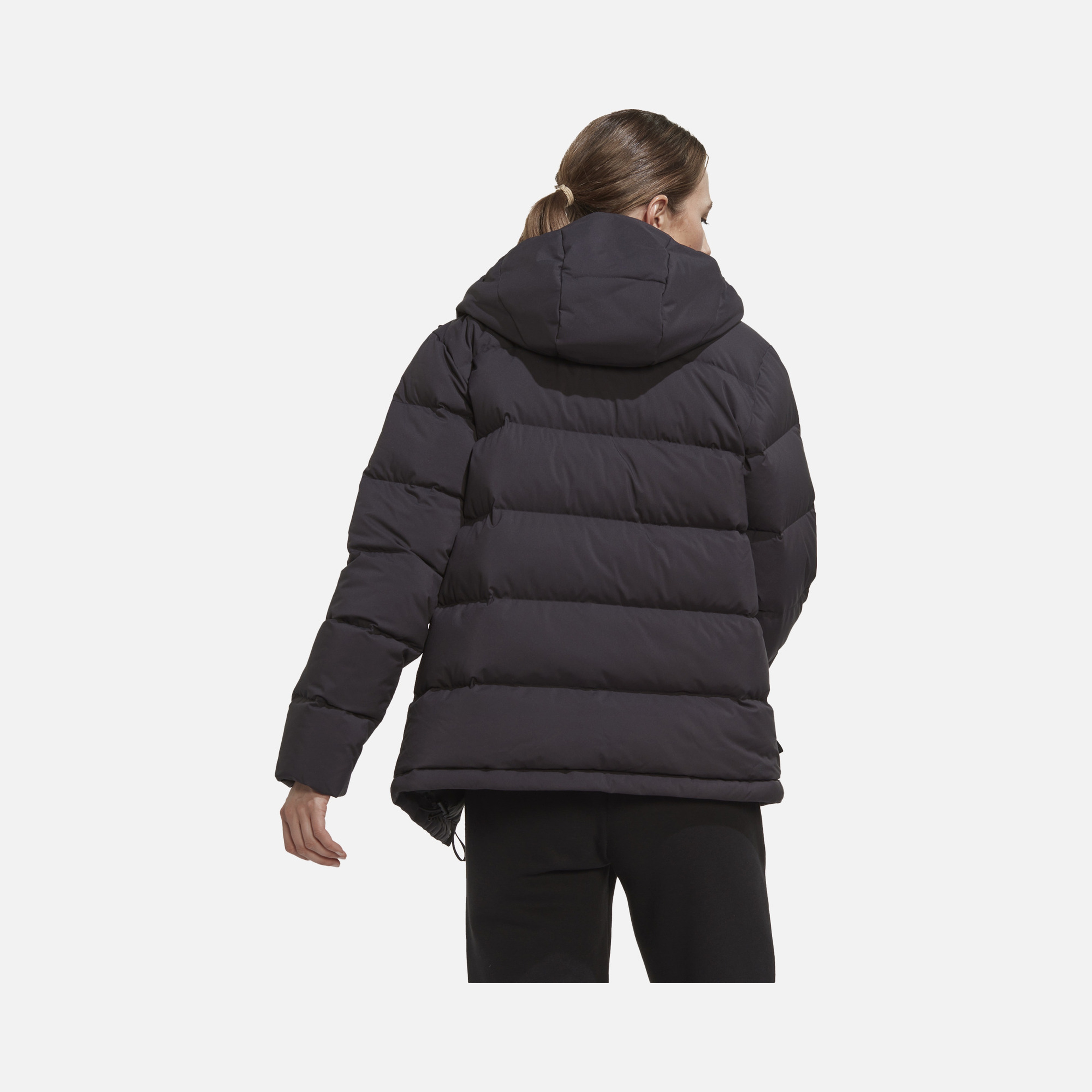 adidas Sportswear Helionic 600 Filled Bird Feathers Full-Zip Hoodie Kadın Mont