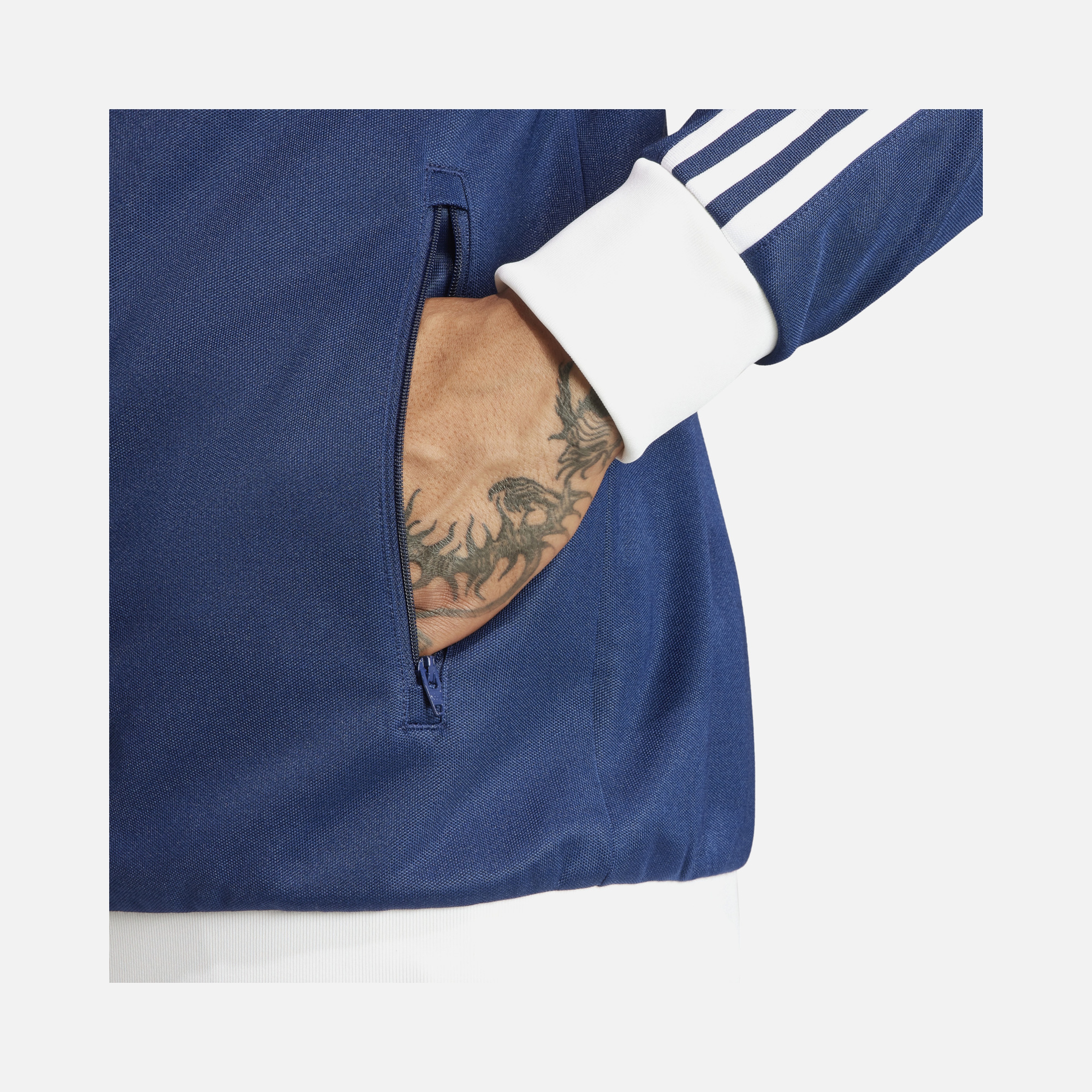 adidas Originals Adicolor Classics Beckenbauer 3-Stripes Full-Zip Erkek Ceket