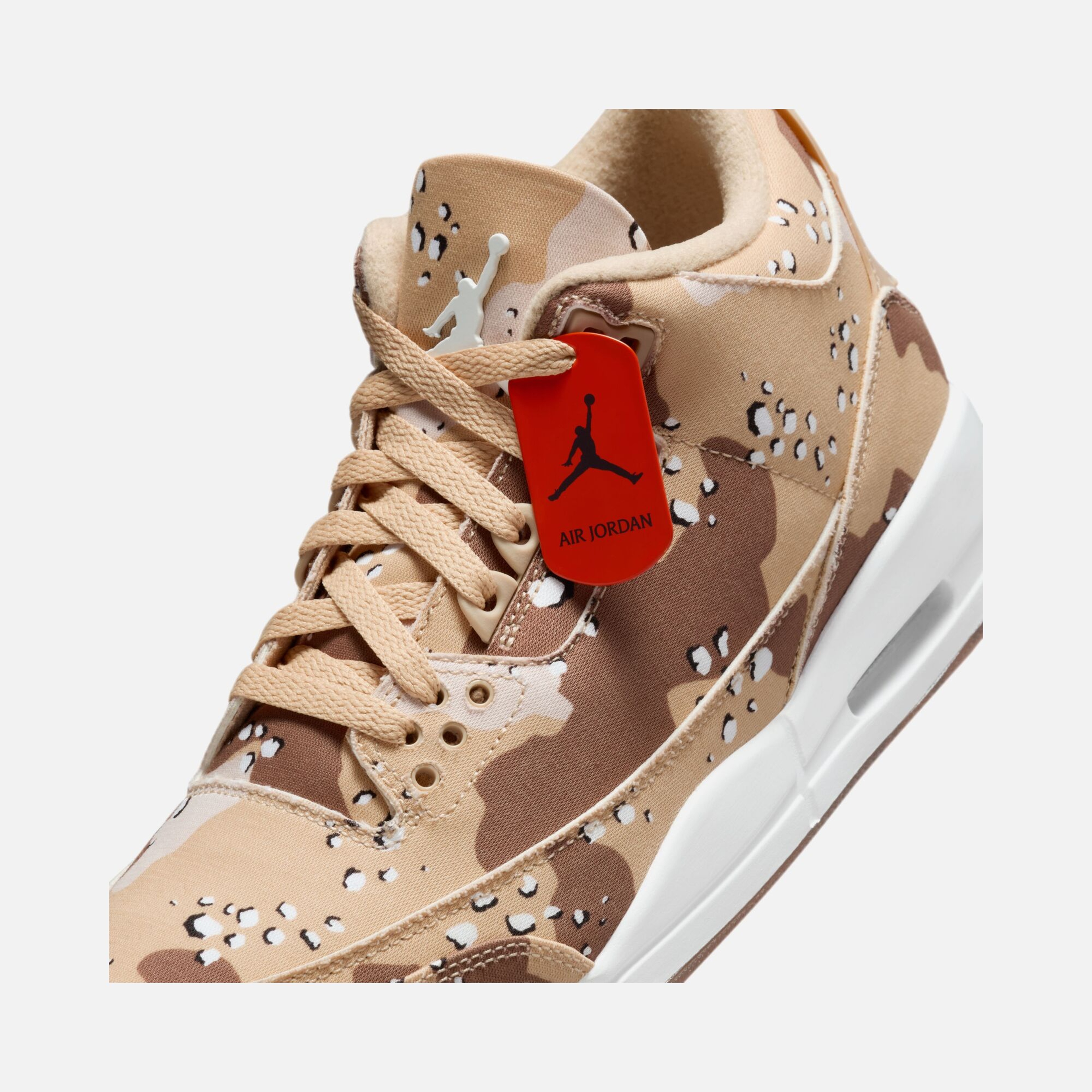 シューズ(男性用) Nike W Air Jordan3 Retro TEX Desert Camo Nike Air Jordan 3 Retro Tex ''Desert Camouflage'' Kadın Spor