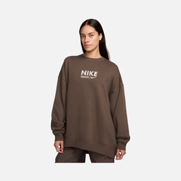 Nike Sportswear Gel Oversized Fleece Crew-Neck Kadın Sweatshirt