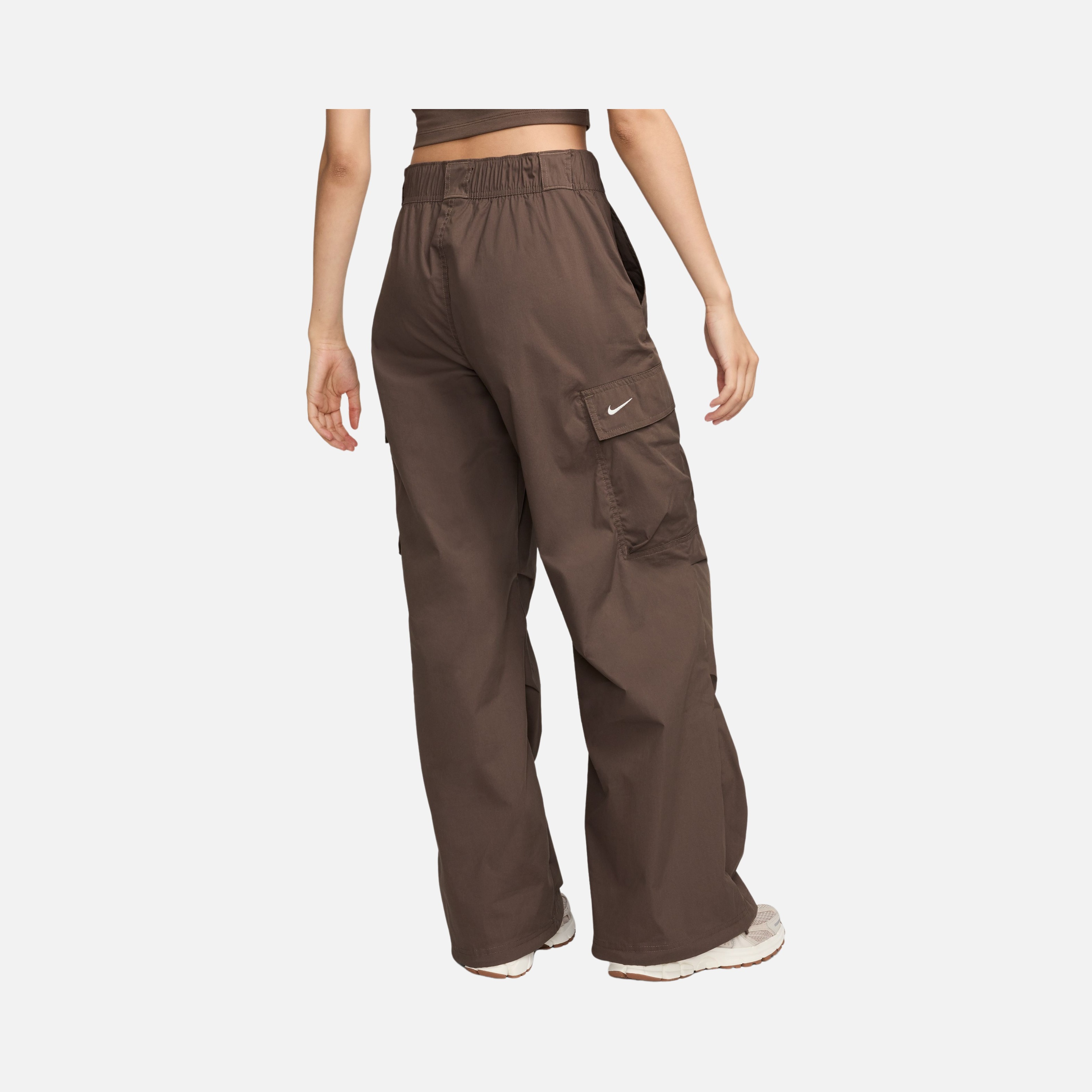 Nike Sportswear Gel Woven Fabric Comfortable Fit High Waist Cargo Kadın Pantolon