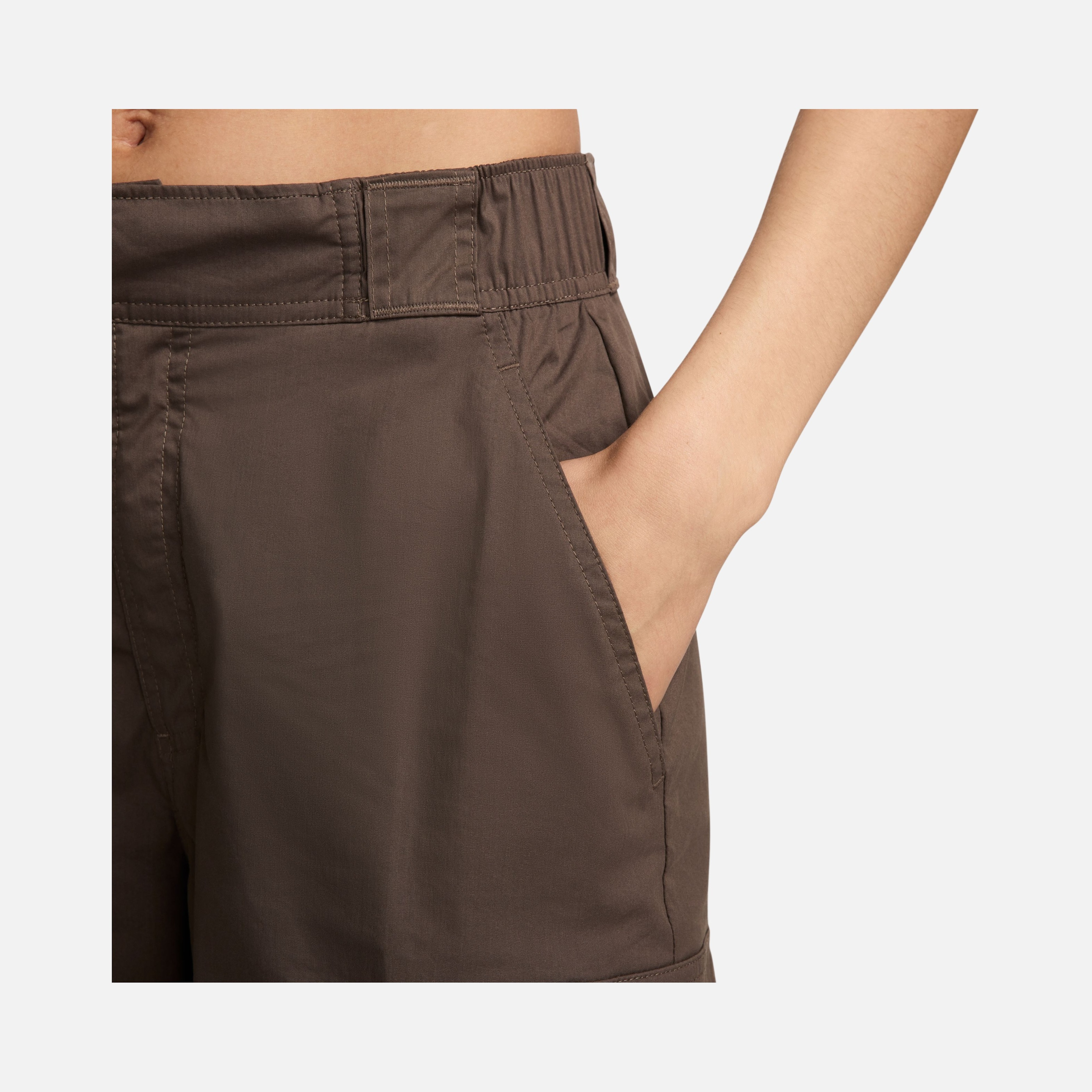 Nike Sportswear Gel Woven Fabric Comfortable Fit High Waist Cargo Kadın Pantolon