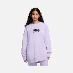 Nike Sportswear Gel Oversized Fleece Crew-Neck Kadın Sweatshirt