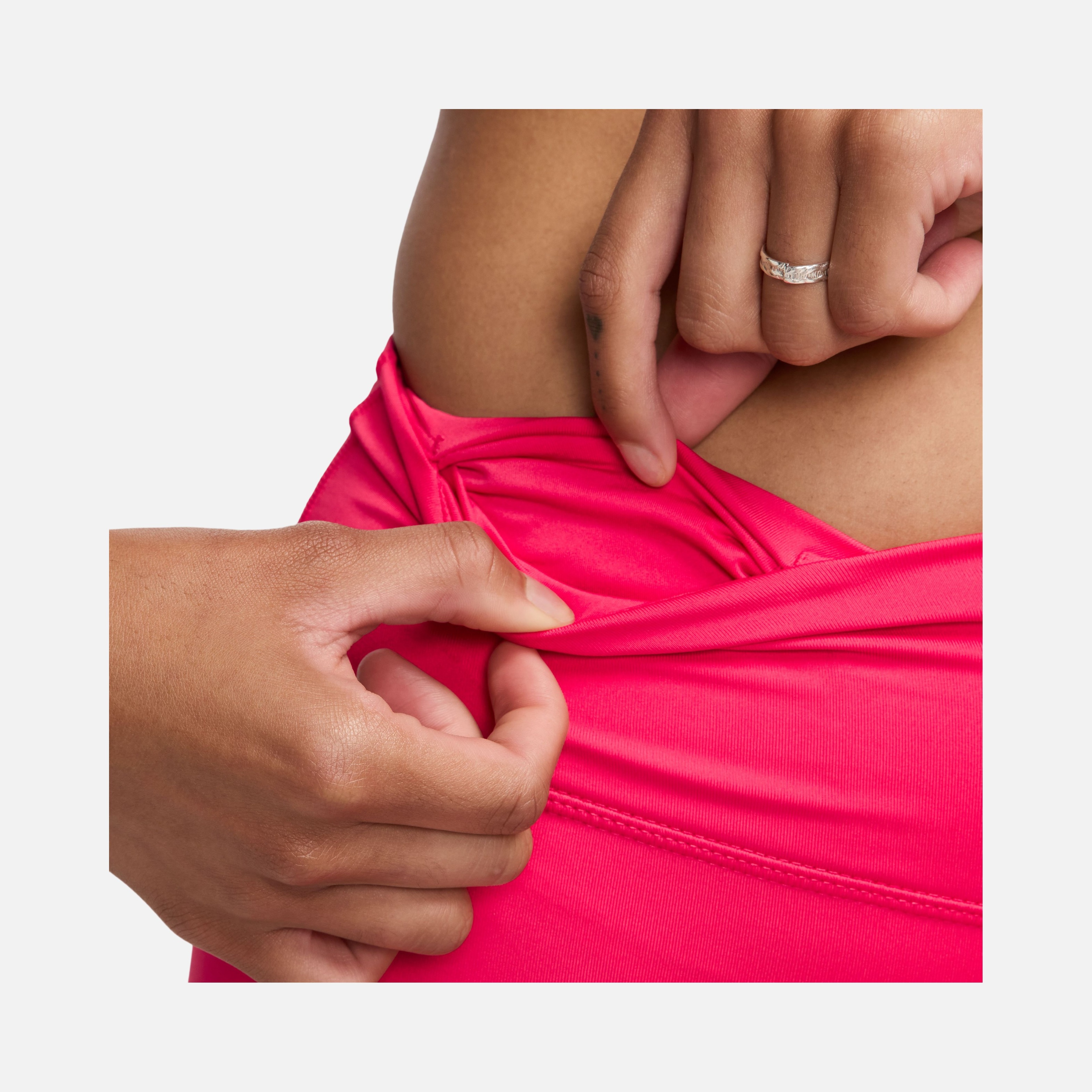 Nike Dri-Fit Fast Swoosh Mid-Rise 7/8 Running Kadın Tayt