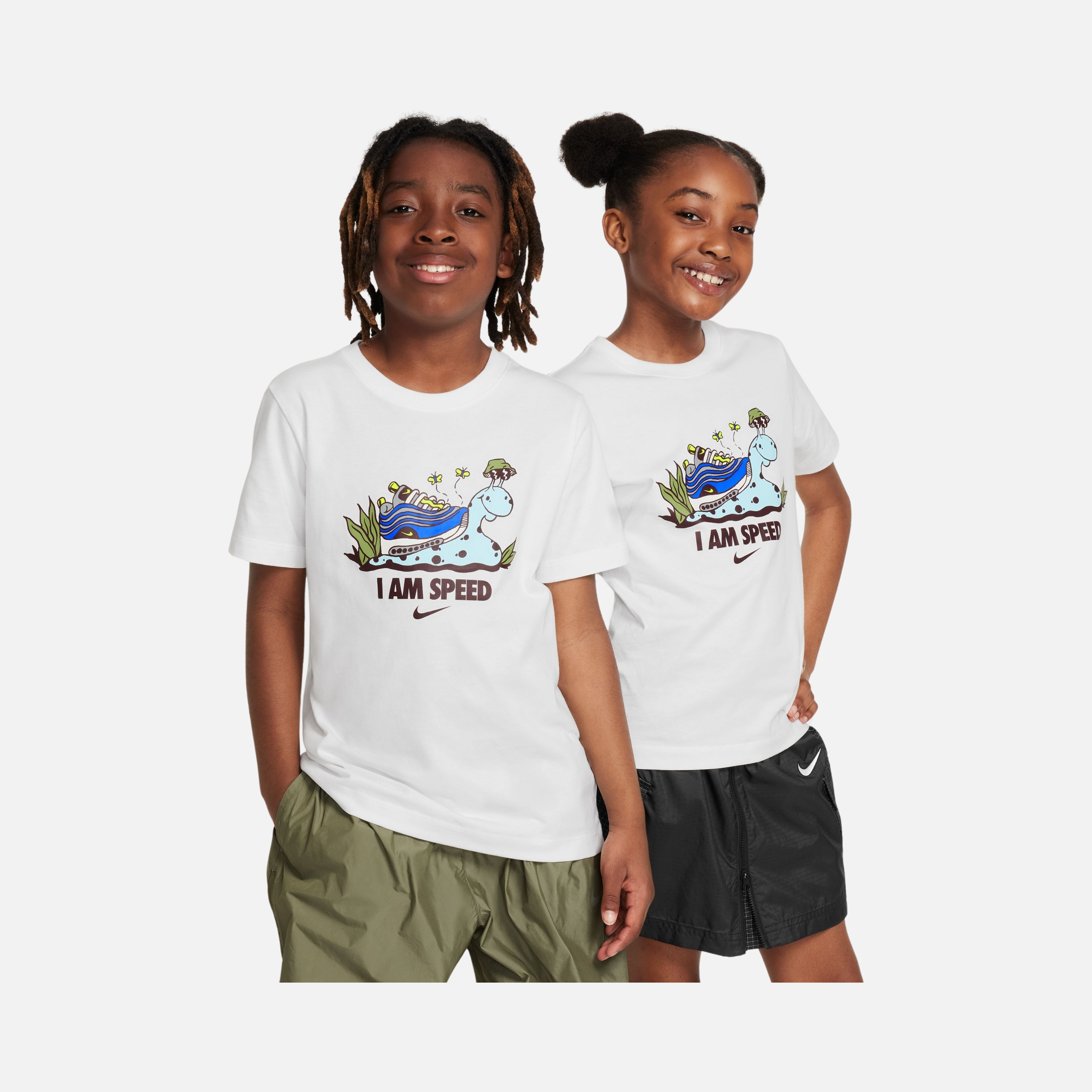 Nike Sportswear Create 1.1 Snail Graphic Short-Sleeve Çocuk Tişört