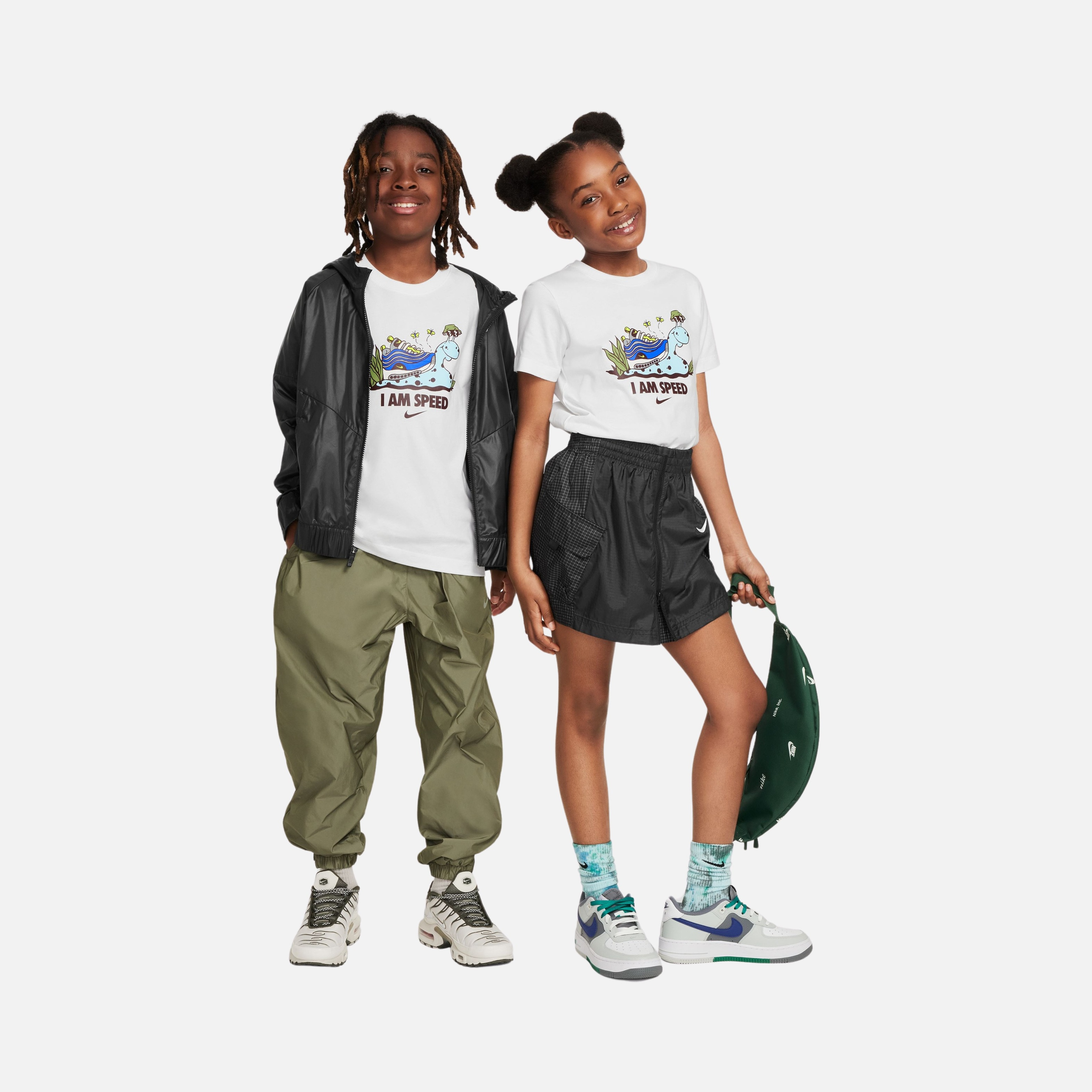 Nike Sportswear Create 1.1 Snail Graphic Short-Sleeve Çocuk Tişört