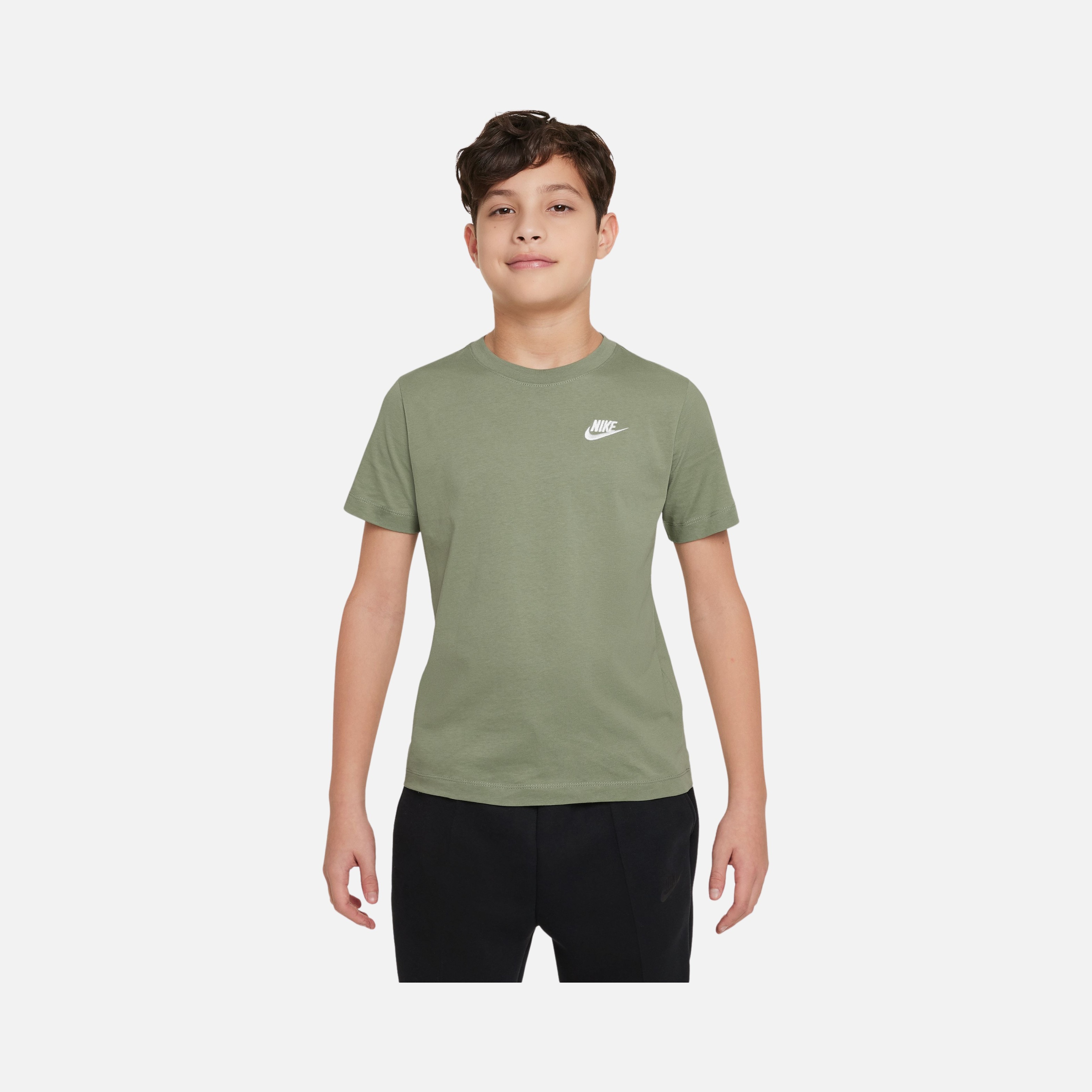 Nike Sportswear Embroidered Futura LBR Short-Sleeve Çocuk Tişört