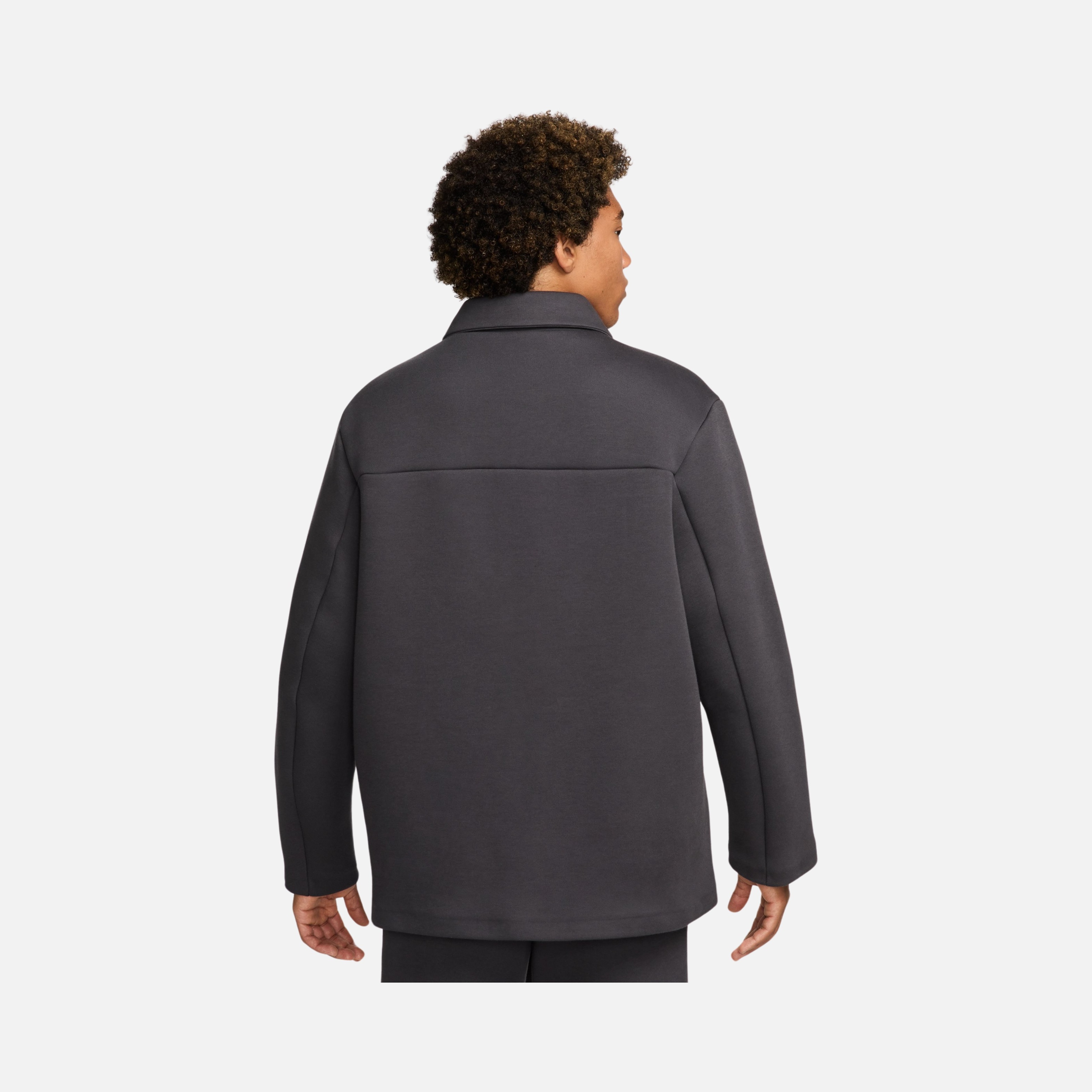 Nike Sportswear Tech Fleece Shacket Unlined Full Buttoned Erkek Ceket
