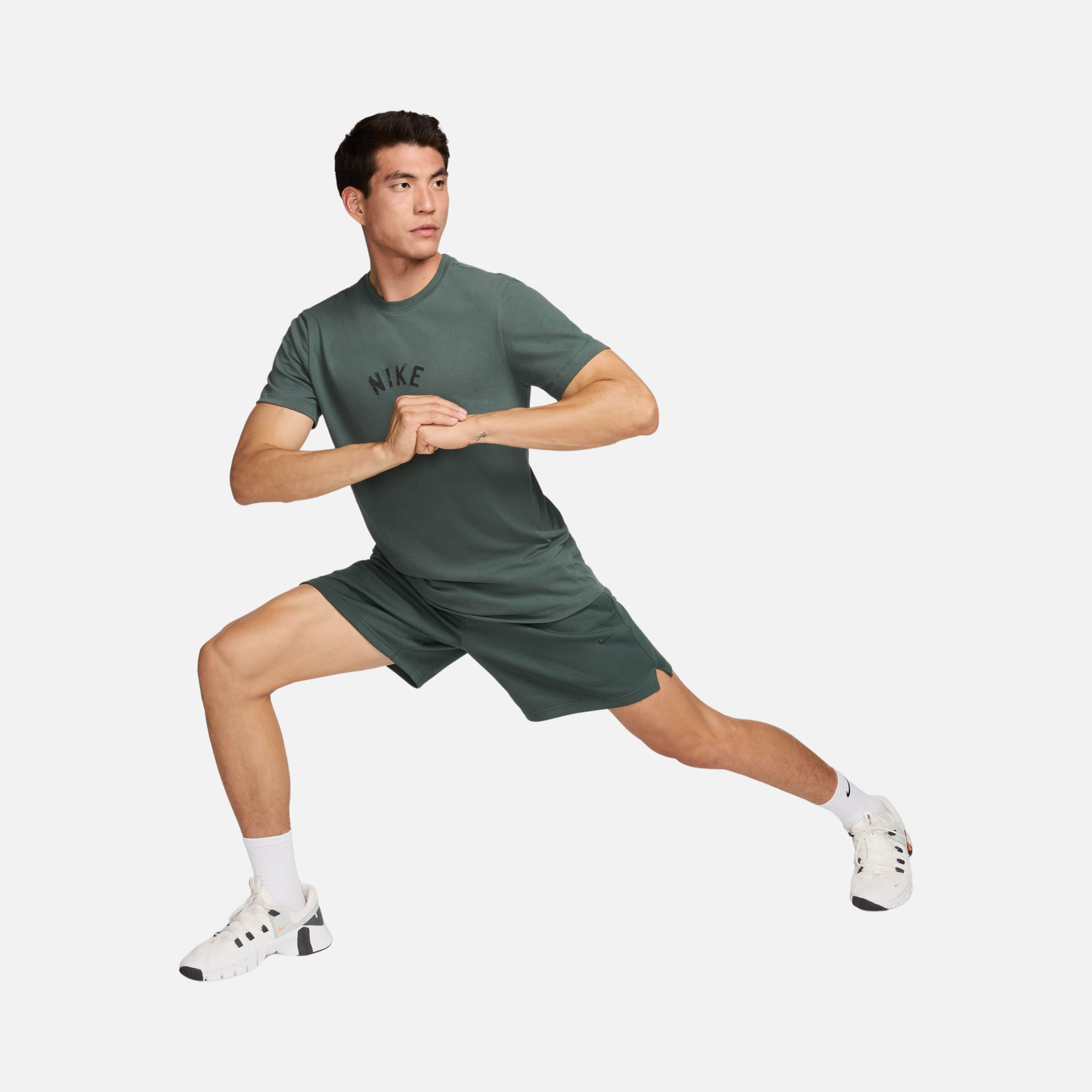 Nike Dri-Fit Swoosh 2 Graphic Fitness Training Short-Sleeve Erkek Tişört