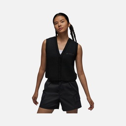 Nike Air Jordan Knit Loose Cut V-Neck Full-Buttoned Kadın Yelek