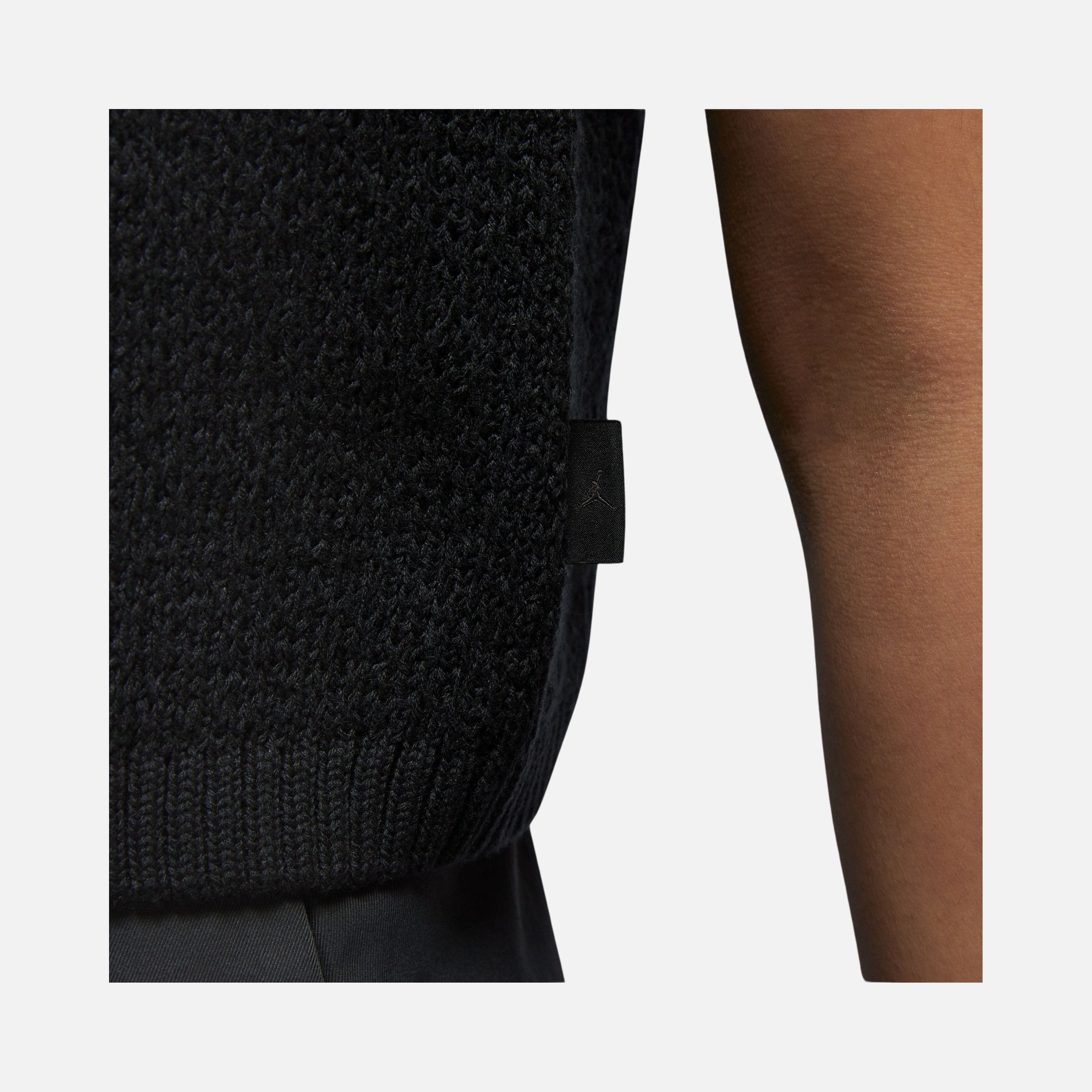 Nike Air Jordan Knit Loose Cut V-Neck Full-Buttoned Kadın Yelek