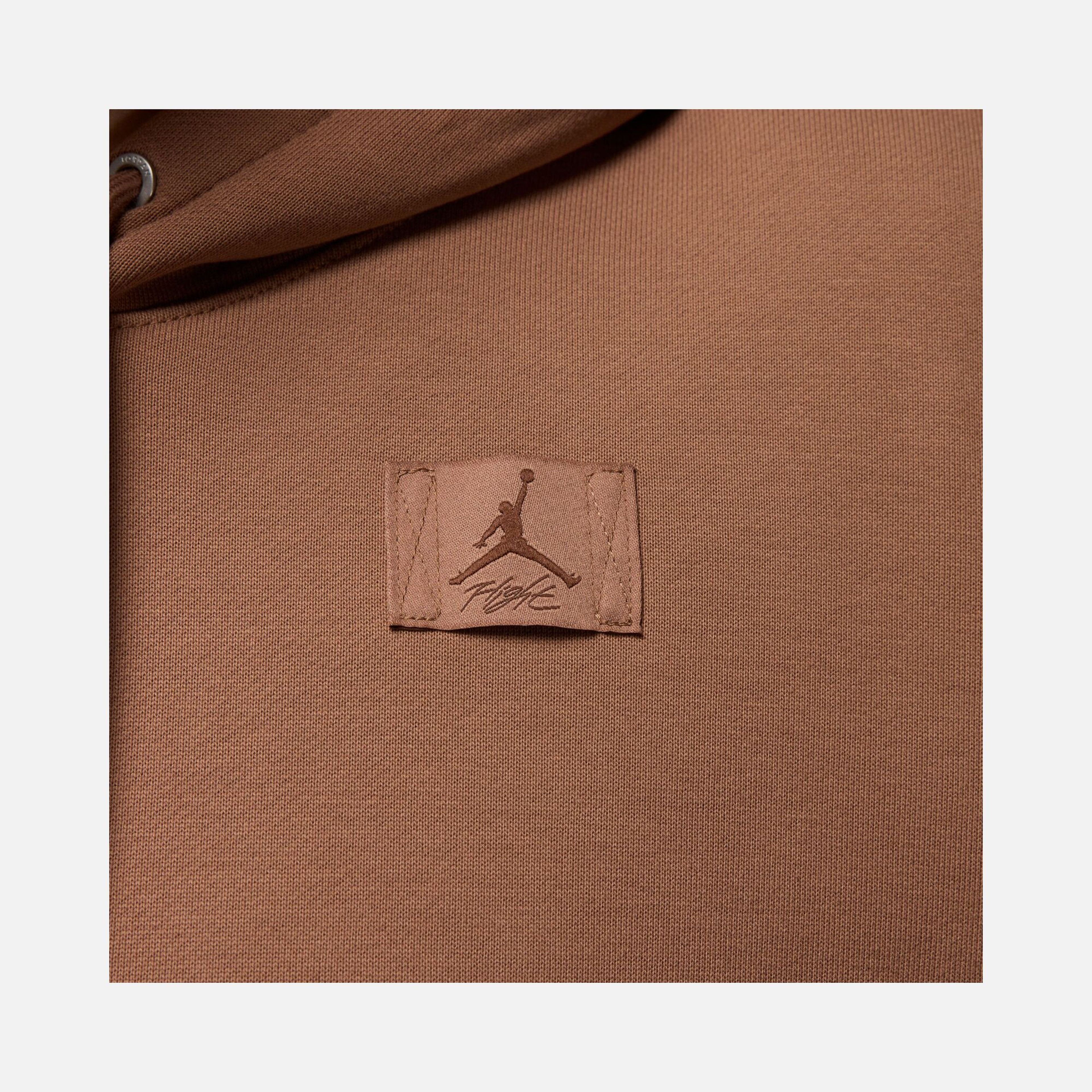 Nike Jordan Flight Fleece Satin Lined Pullover Hoodie Kadın Sweatshirt