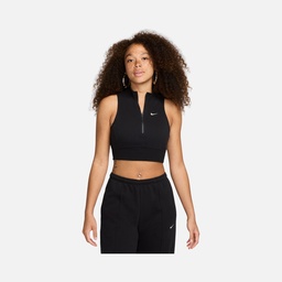 Nike Sportswear French Terry Slim Cropped 1/2-Zip Kadın Atlet