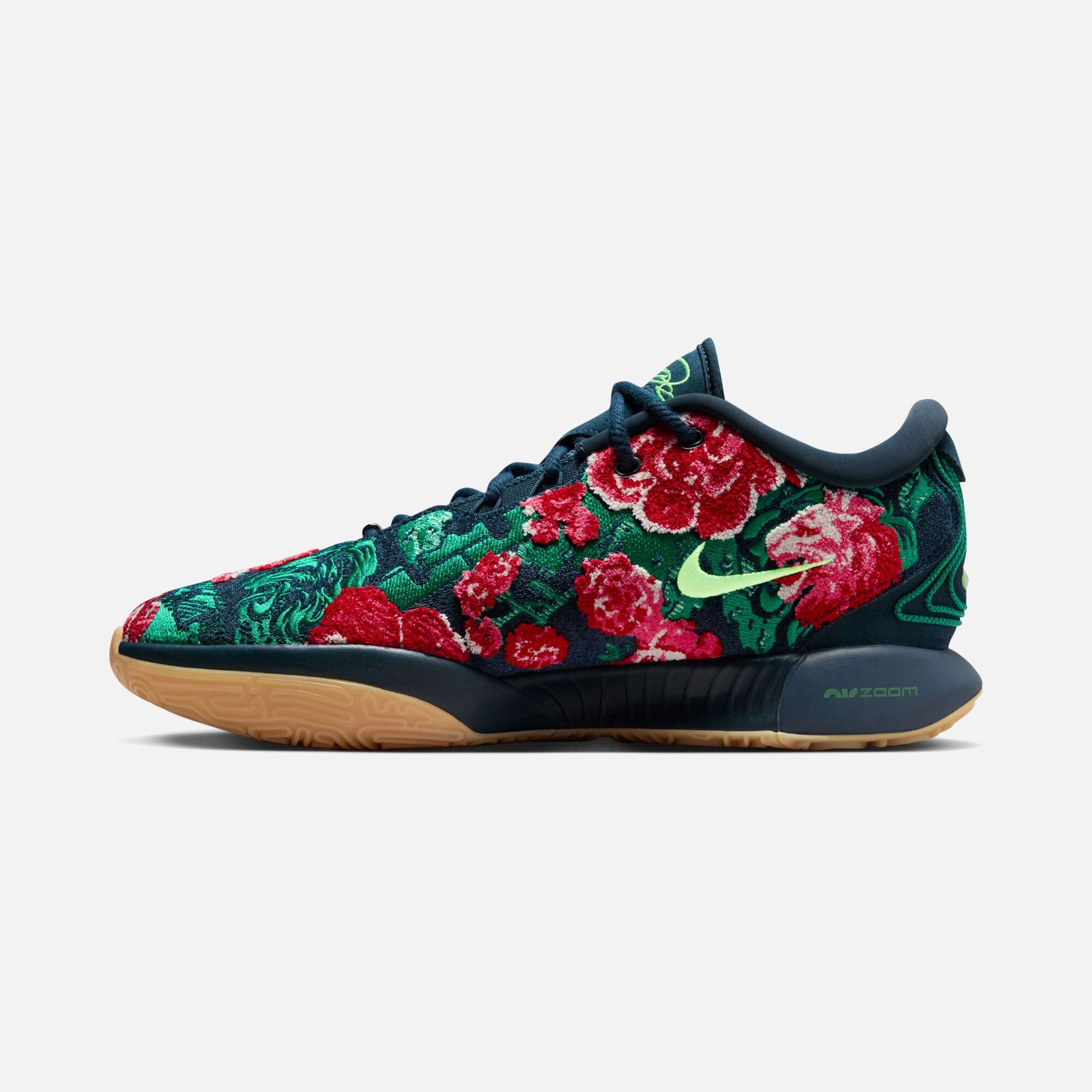 Nike LeBron James XXI Premium ''Florals and Exclusive LeBron Details All-over'' Erkek Basketbol Ayakkabısı