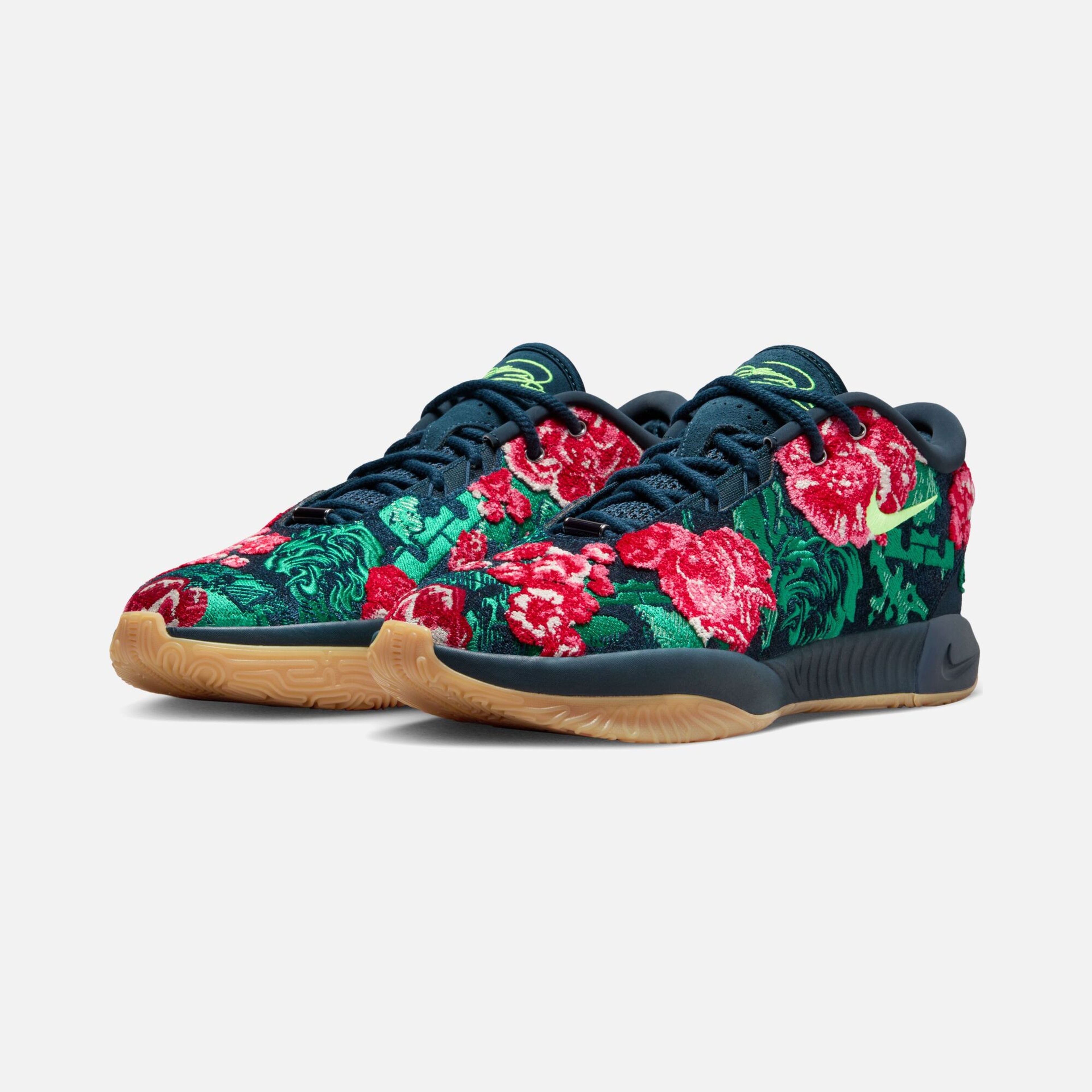 Nike LeBron James XXI Premium ''Florals and Exclusive LeBron Details All-over'' Erkek Basketbol Ayakkabısı