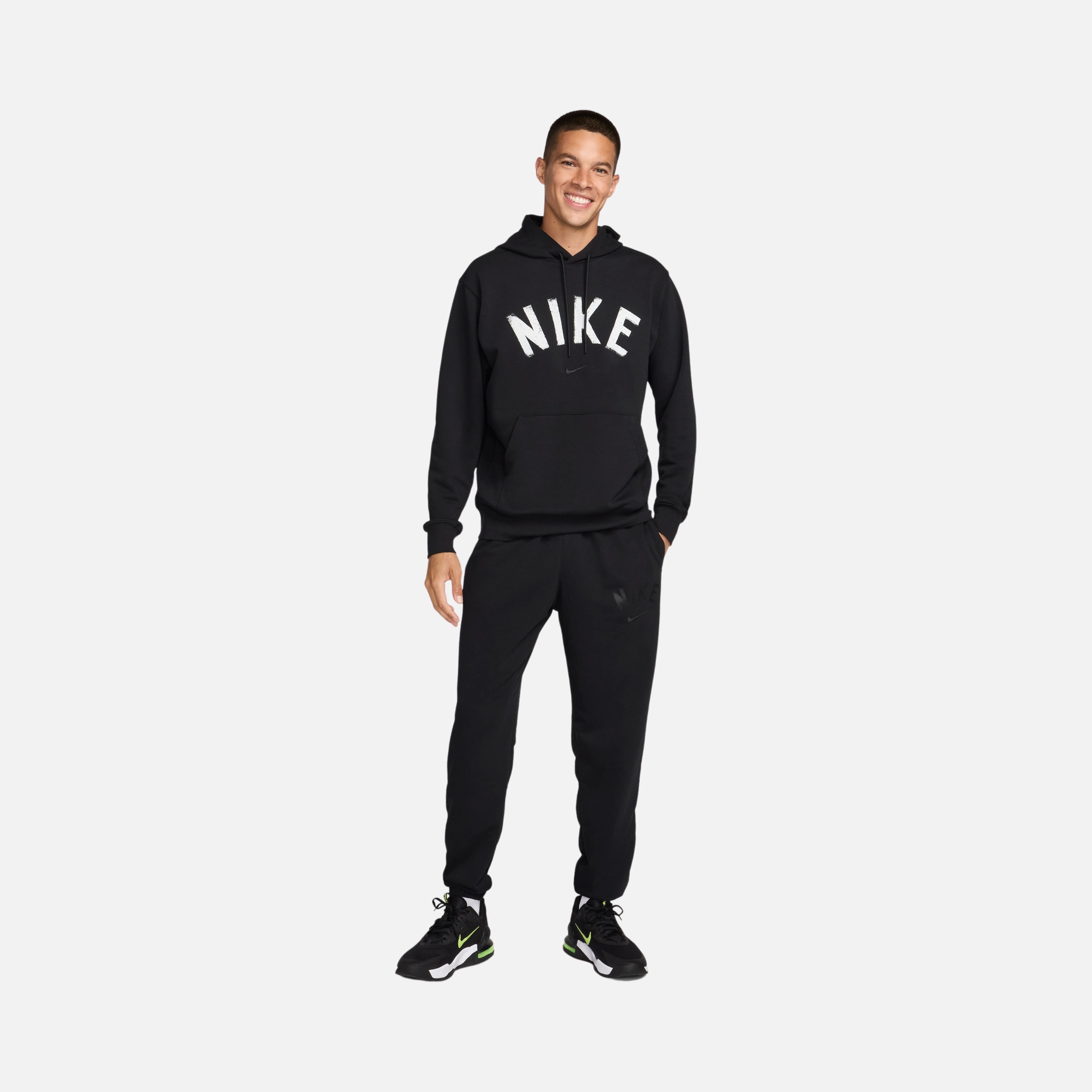 Nike Swoosh Dri-Fit Fleece Fitness Training Erkek Eşofman Altı
