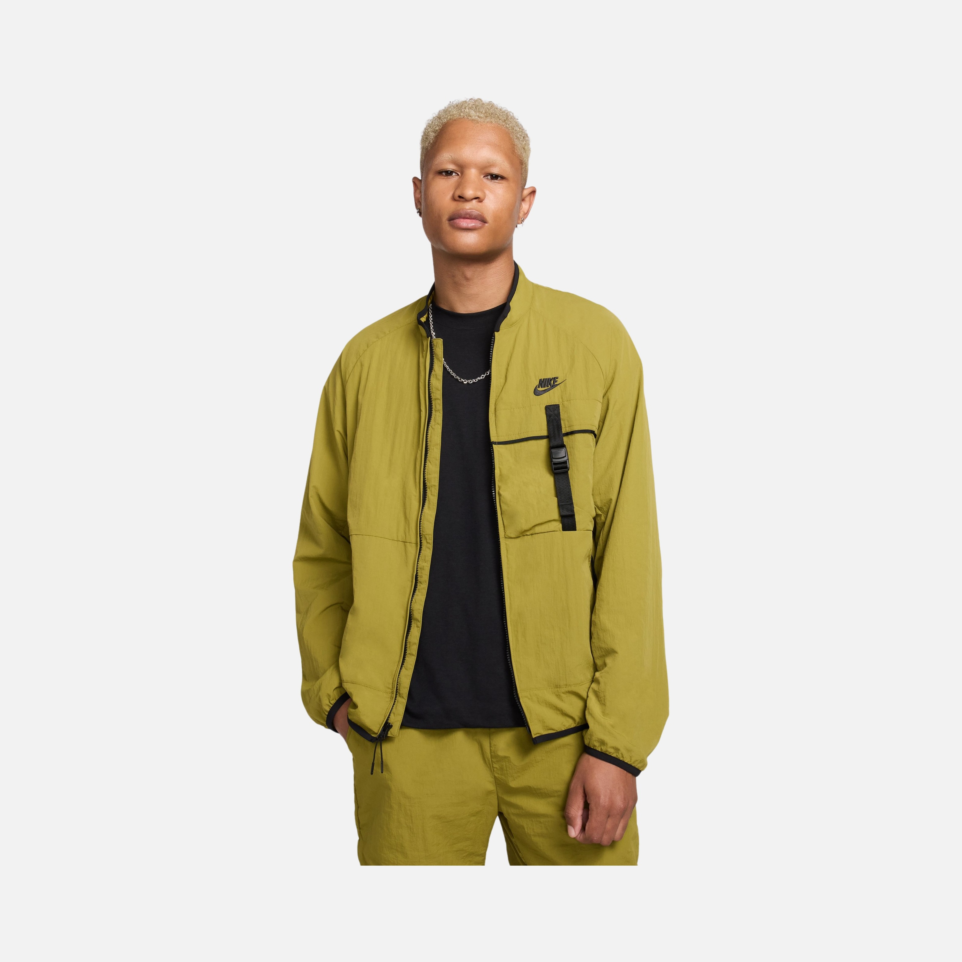 Nike Sportswear Tech Woven Repel & UV Coating Full-Zip Erkek Ceket