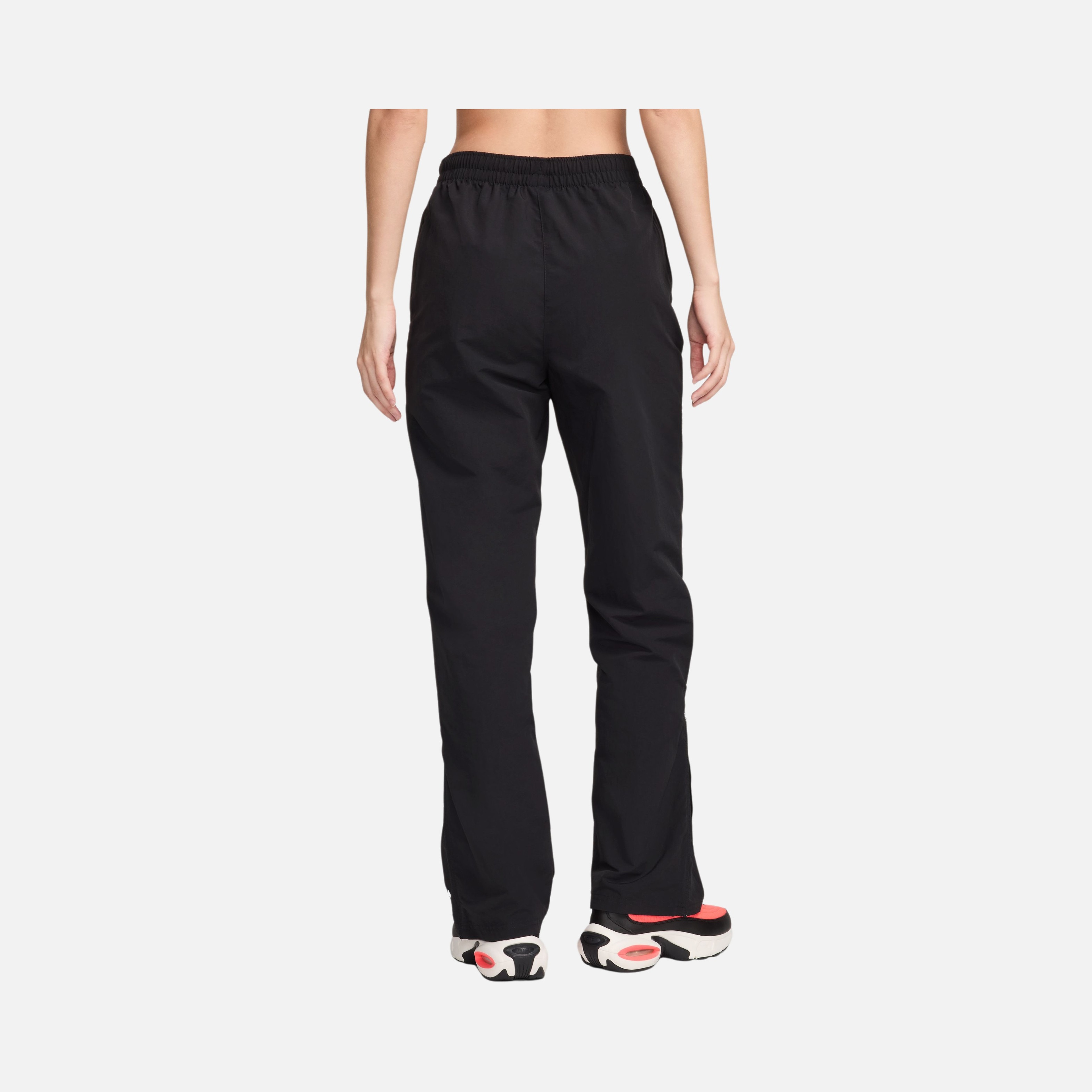 Nike Sportswear Essentials UV High-Waisted Open-Hem Zip Kadın Eşofman Altı