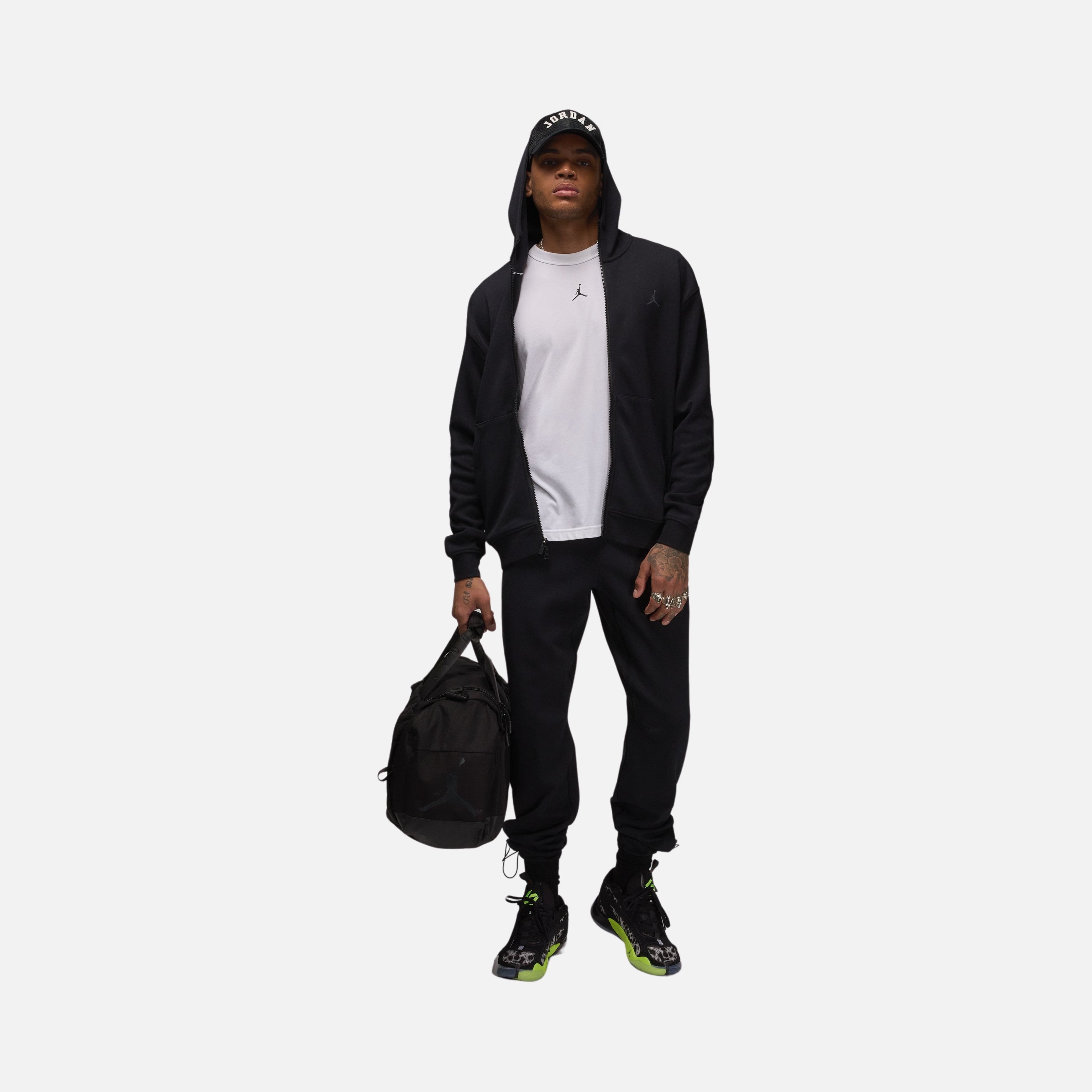 Nike Jordan Dri-Fit Sport Hoop Fleece Full-Zip Hoodie Erkek Ceket