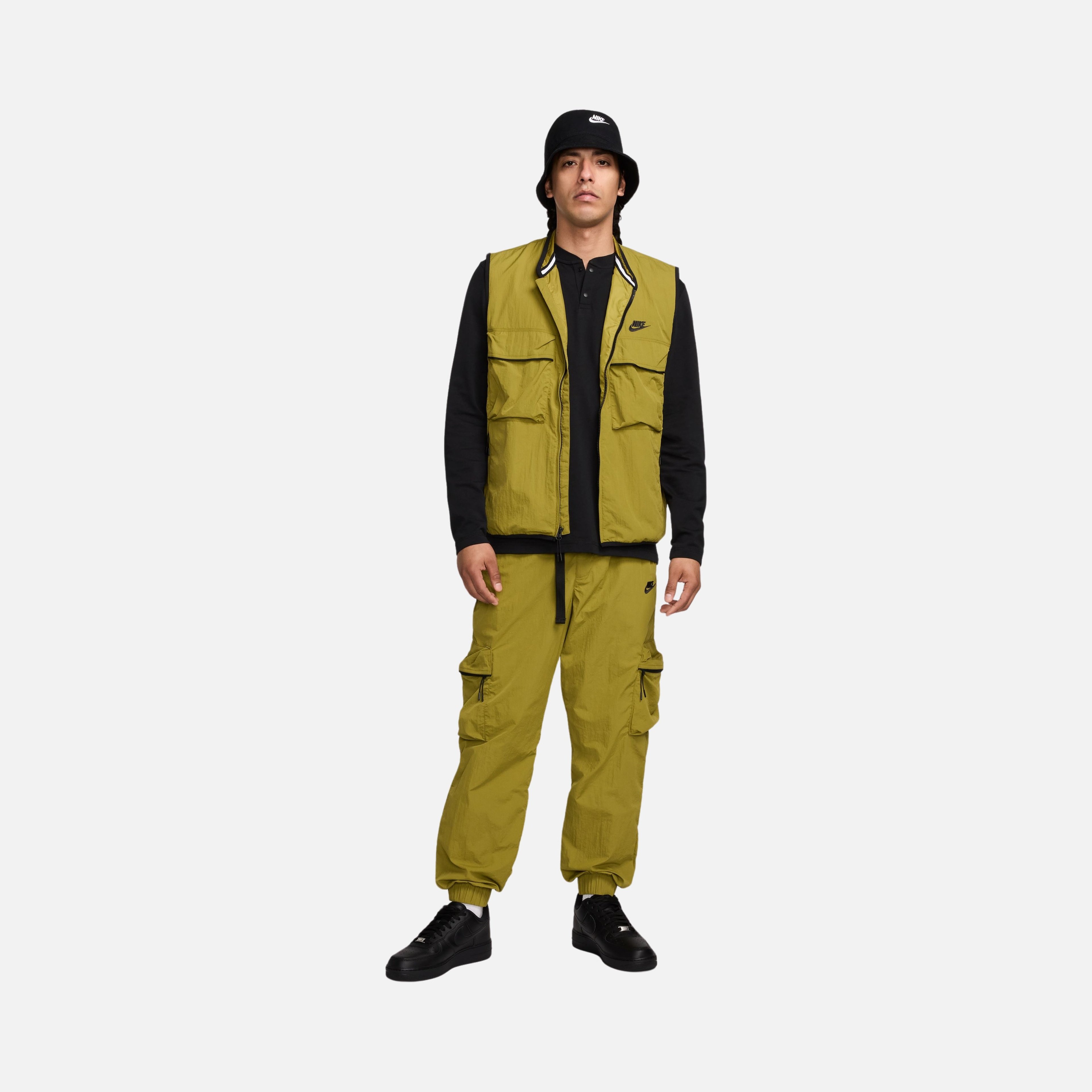 Nike Sportswear Tech Woven ''Spraying & UV Finishing'' Full-Zip Erkek Yelek