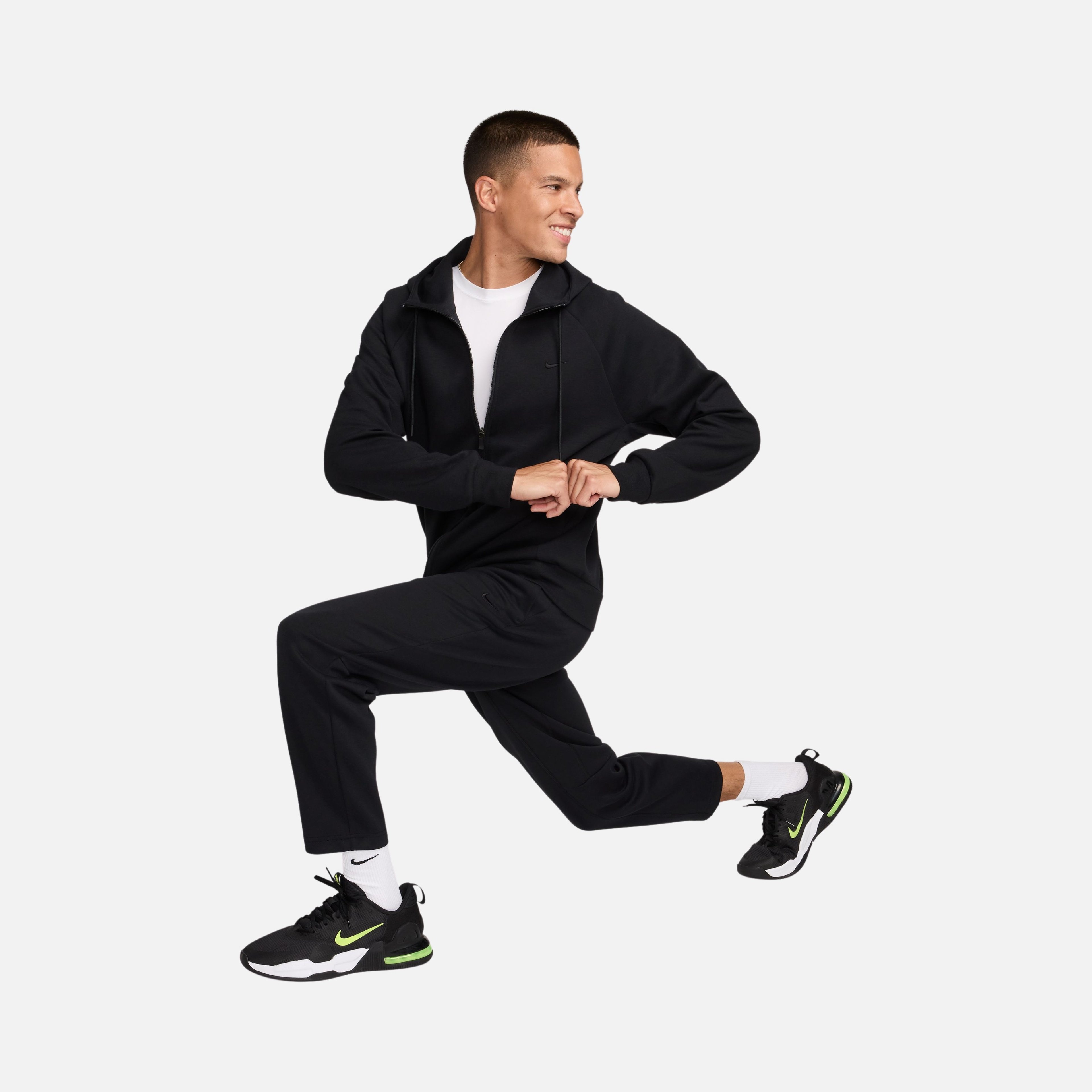 Nike Primary Dri-Fit UV Versatile Full-Zip Hoodie Erkek Sweatshirt