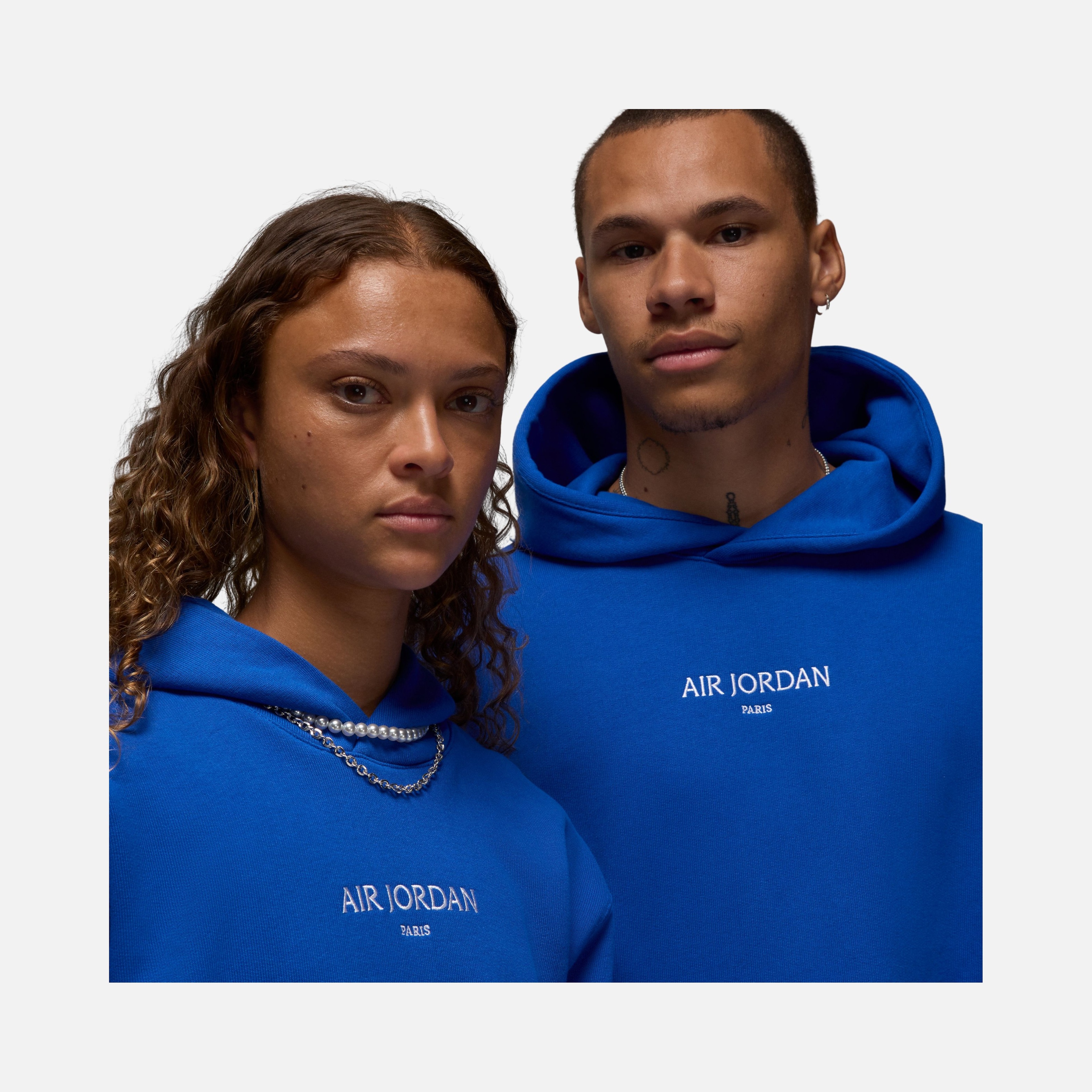 Nike Air Jordan Wordmark Paris Fleece Pullover Hoodie Erkek