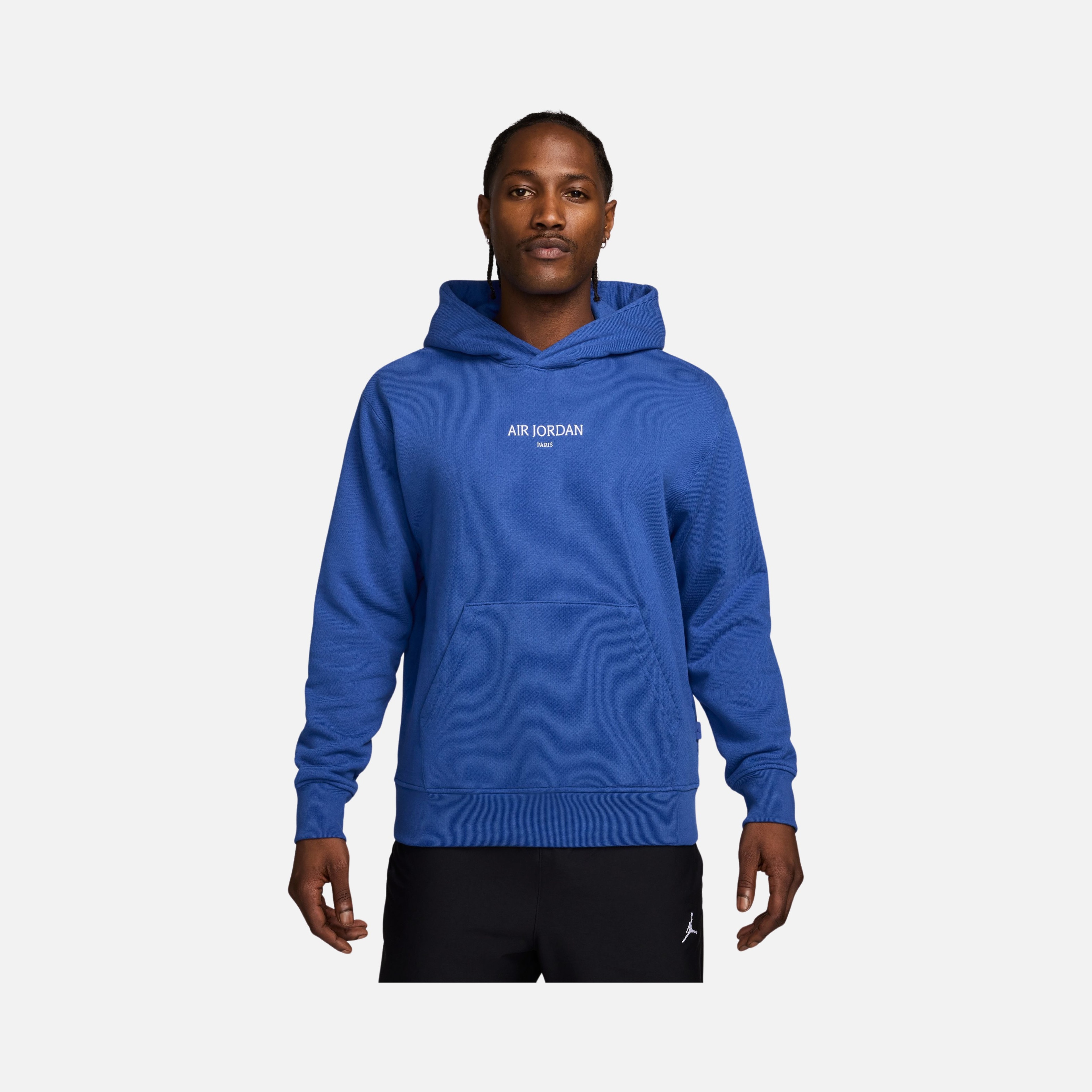 Nike Air Jordan Wordmark Paris Fleece Pullover Hoodie Erkek