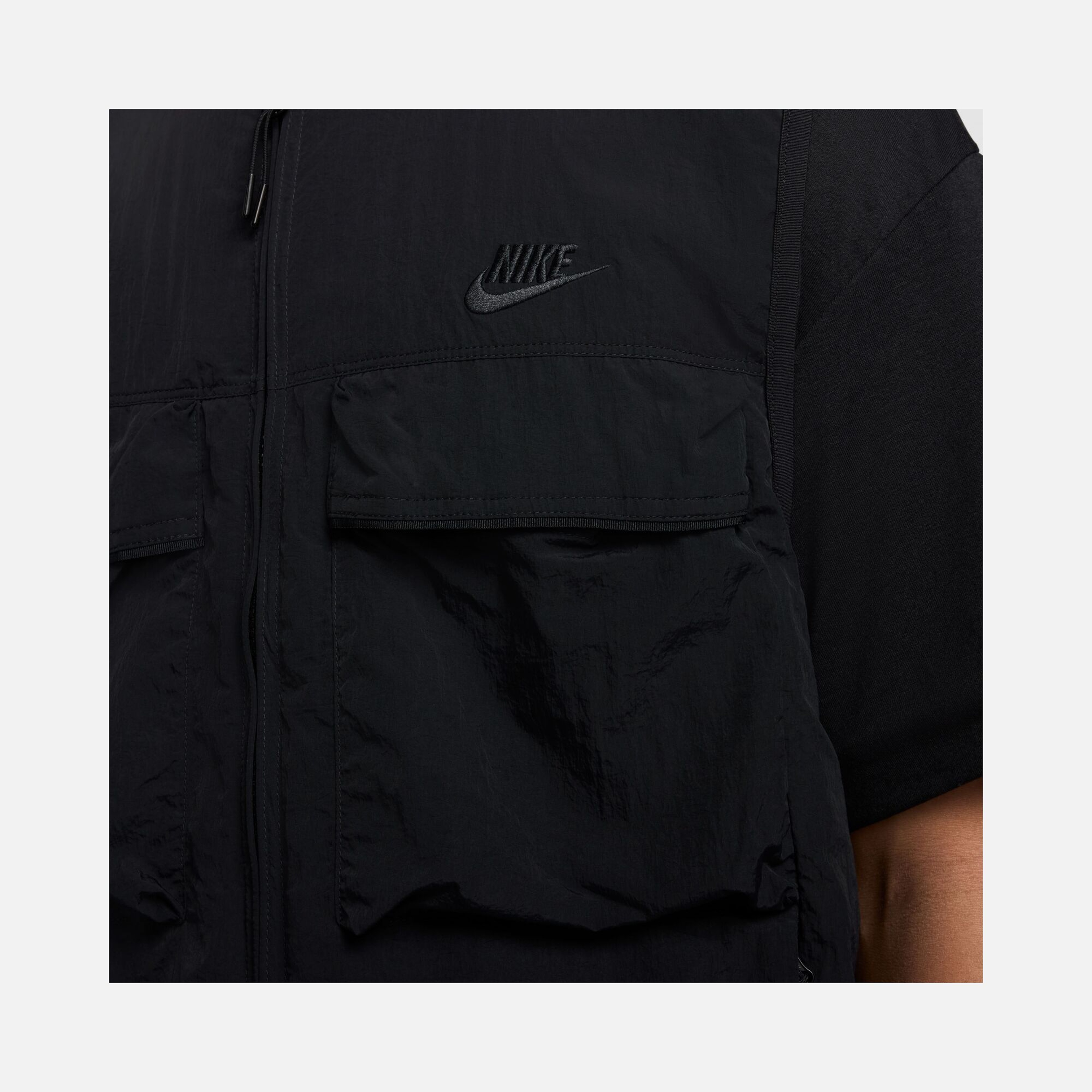 Nike Sportswear Tech Woven ''Spraying & UV Finishing'' Full-Zip Erkek Yelek