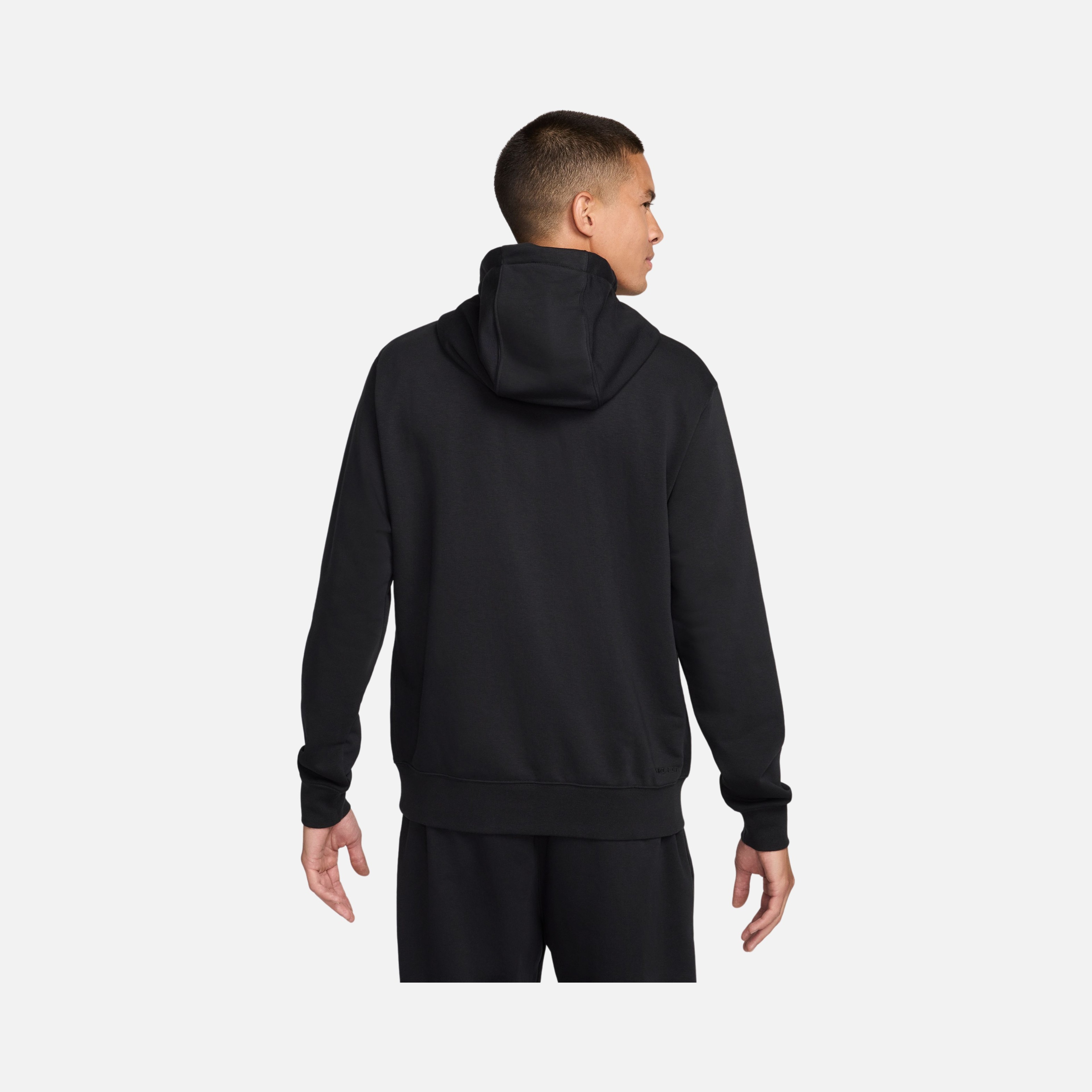 Nike Dri-Fit Swoosh Fleece French Terry Pullover Fitness Training Hoodie Erkek Sweatshirt