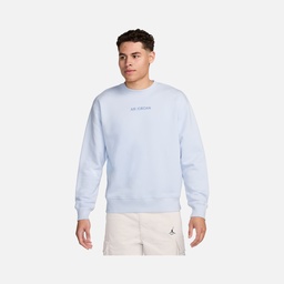 Nike Air Jordan Wordmark Fleece Crew-Neck Erkek Sweatshirt