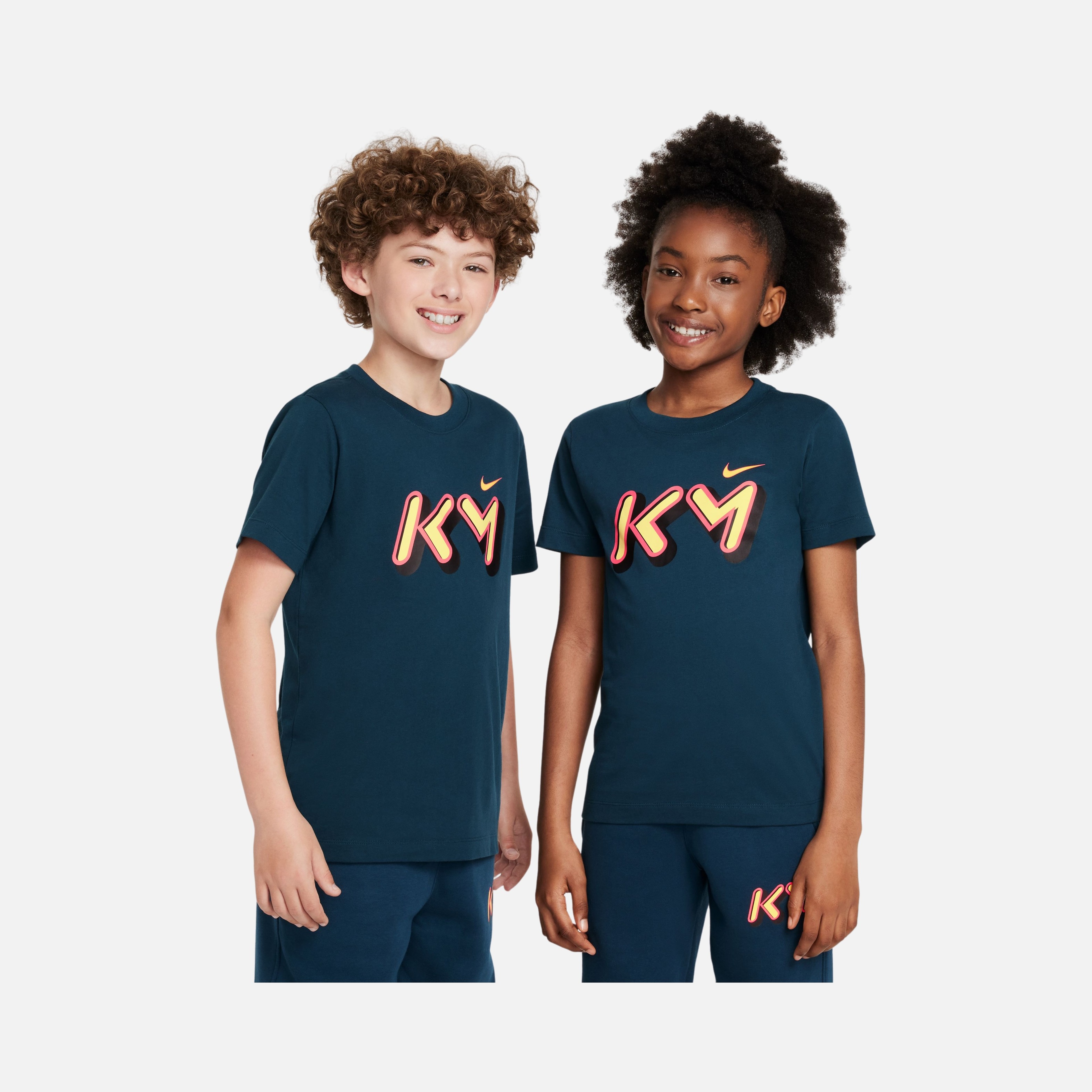 Nike Sportswear Kylian Mbappé Multidirectional Short-Sleeve Çocuk Tişört