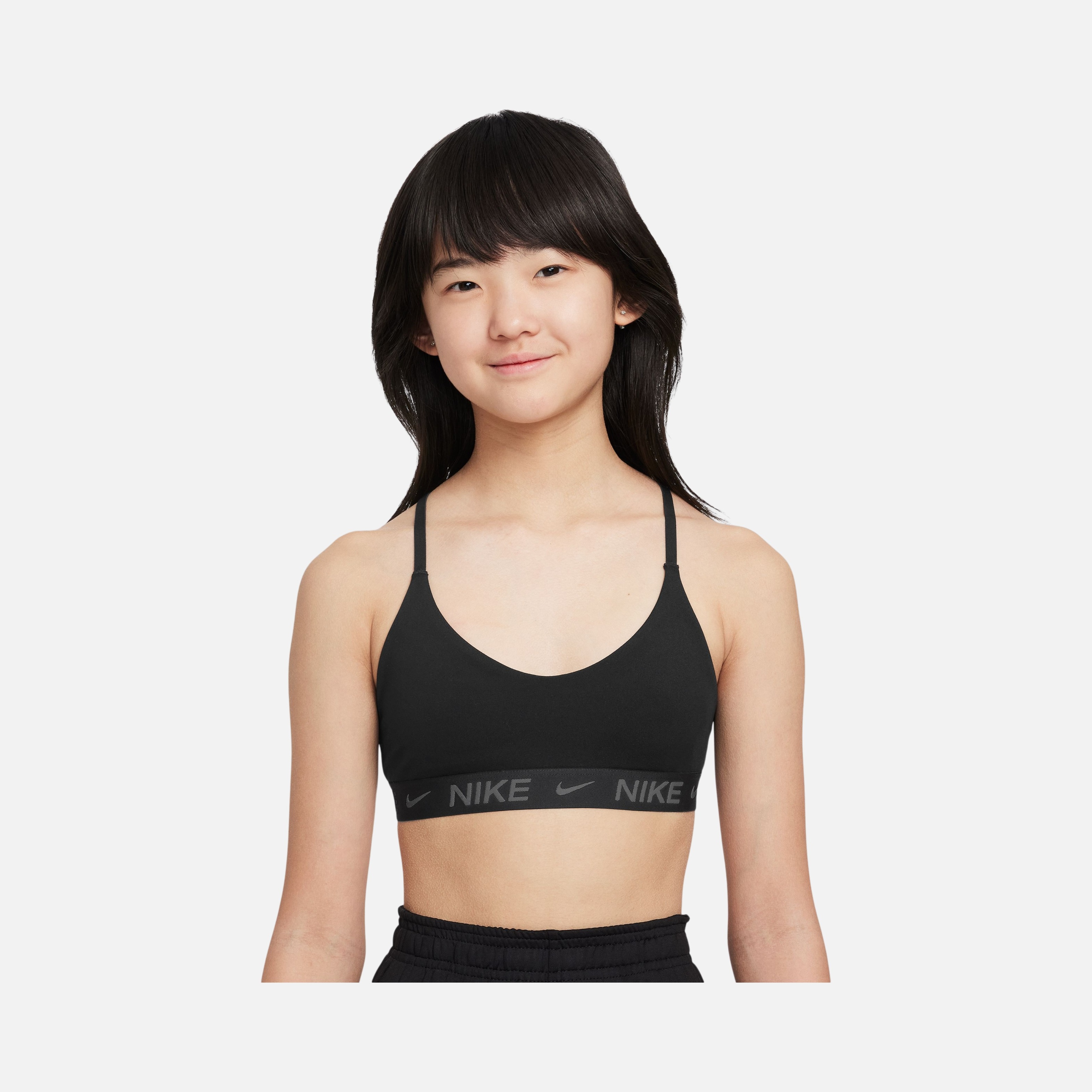 Nike Dri-Fit Indy Light-Support Padded Adjustable Training Sports (Girls') Çocuk Bra
