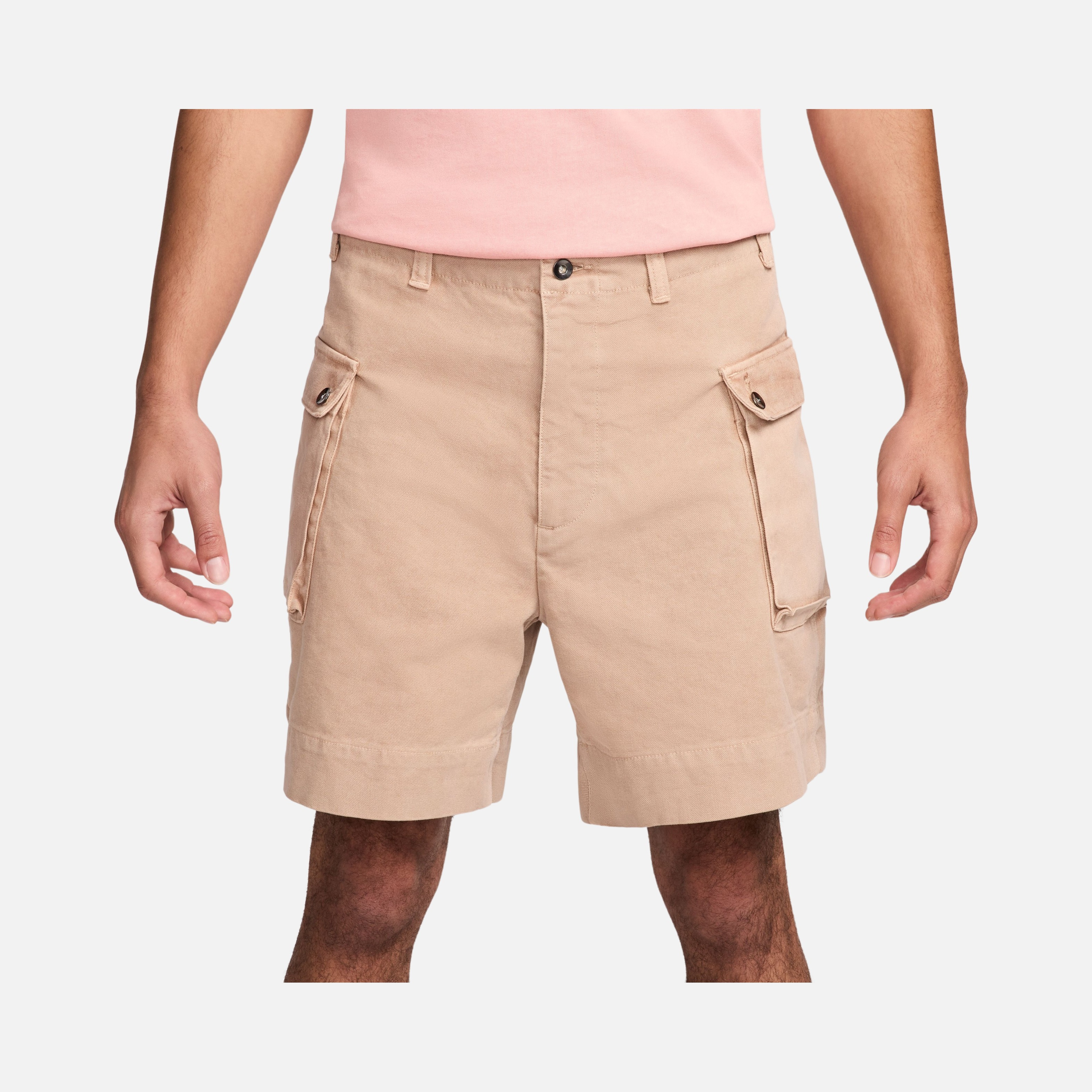 Nike Life P44 Cotton Canvas Woven Fabric Cargo Erkek Şort