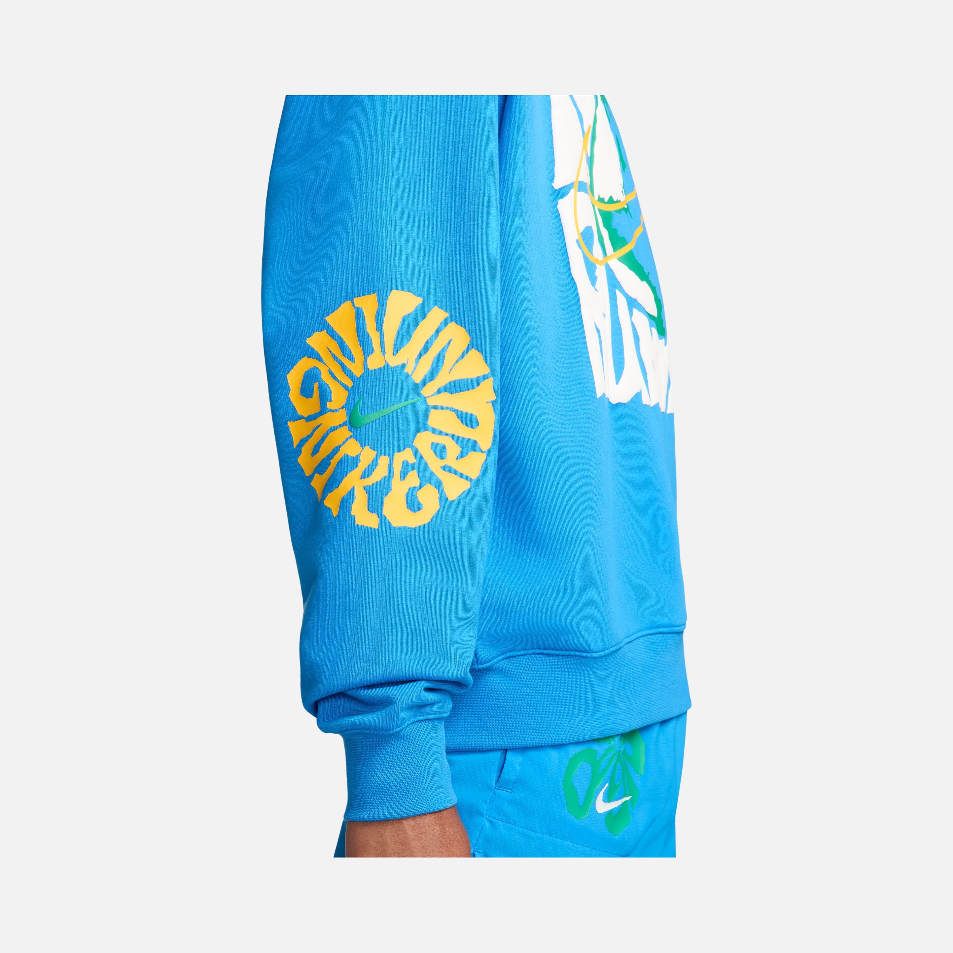 Nike Dri-Fit Run Energy Fleece Running Crew Erkek Sweatshirt