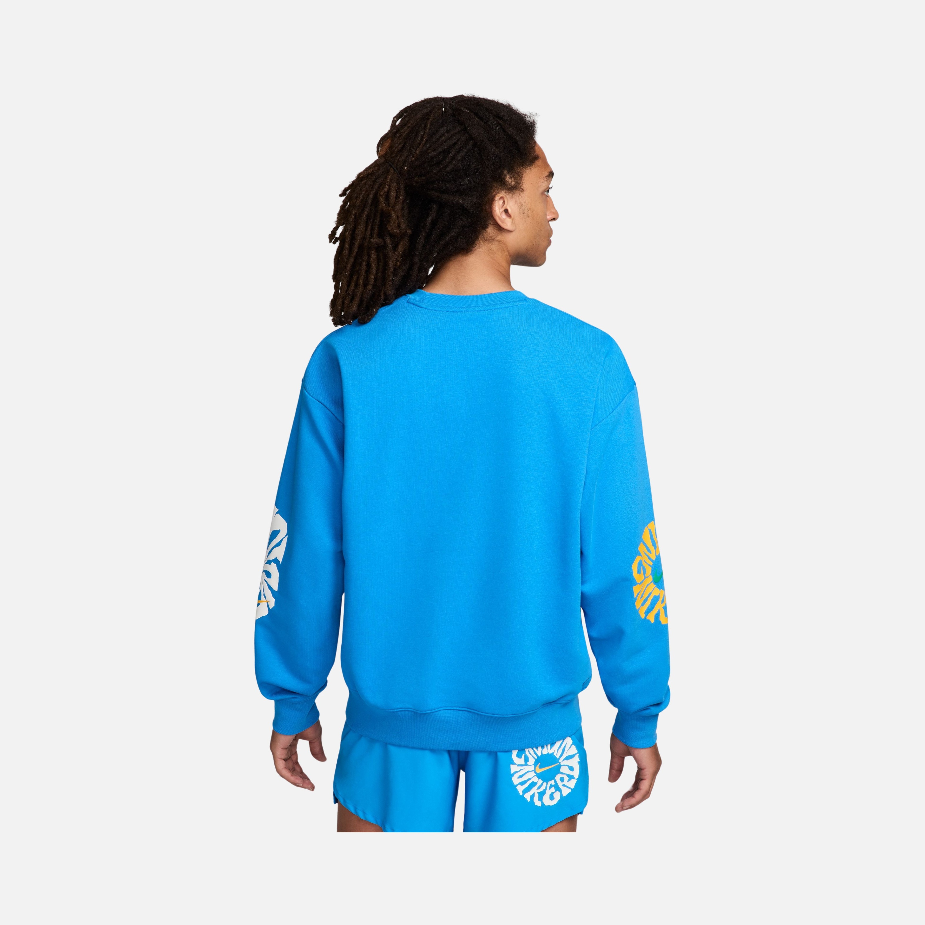 Nike Dri-Fit Run Energy Fleece Running Crew Erkek Sweatshirt