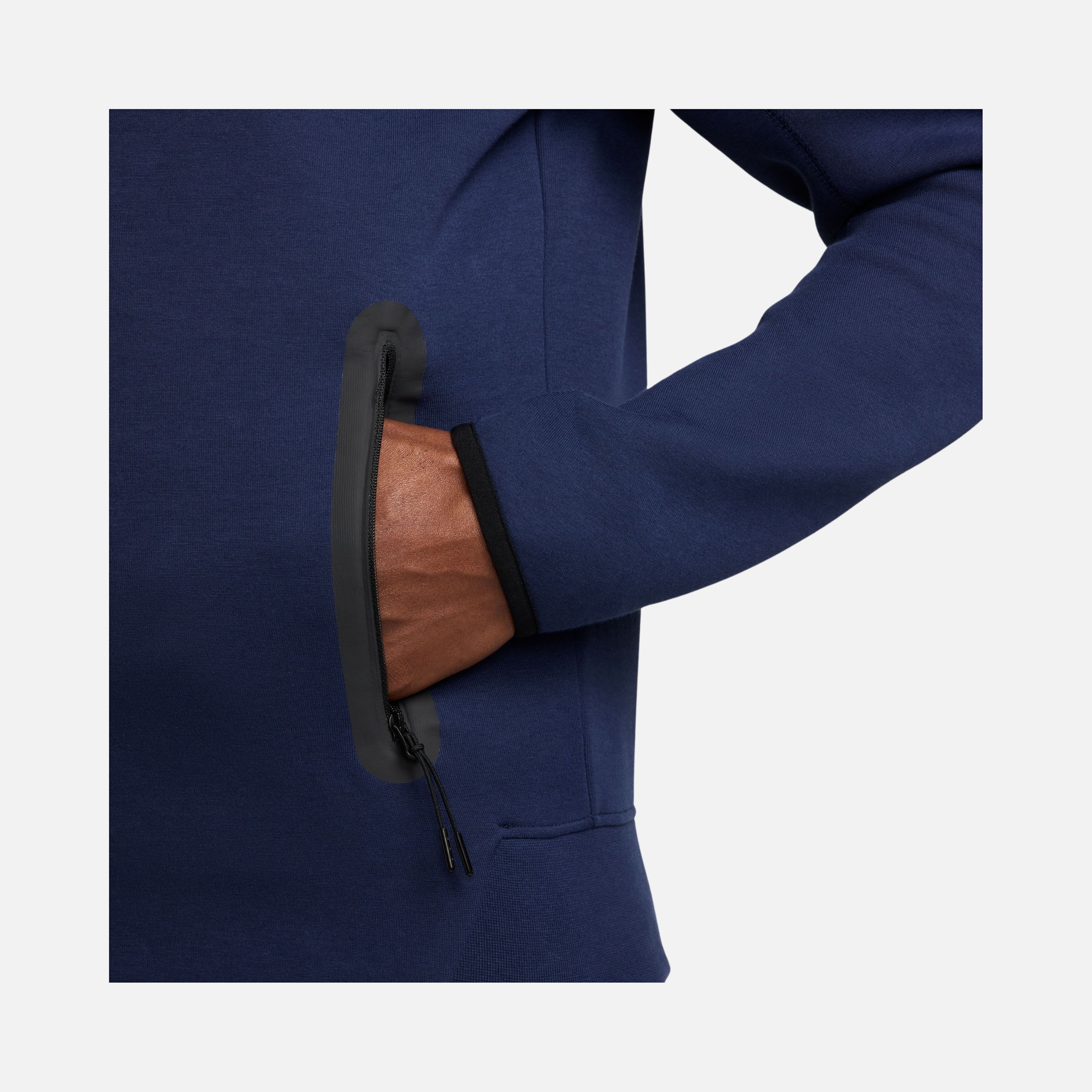 Nike Paris Saint-Germain Tech Fleece Windrunner FW24 Full-Zip Hoodie Erkek Sweatshirt