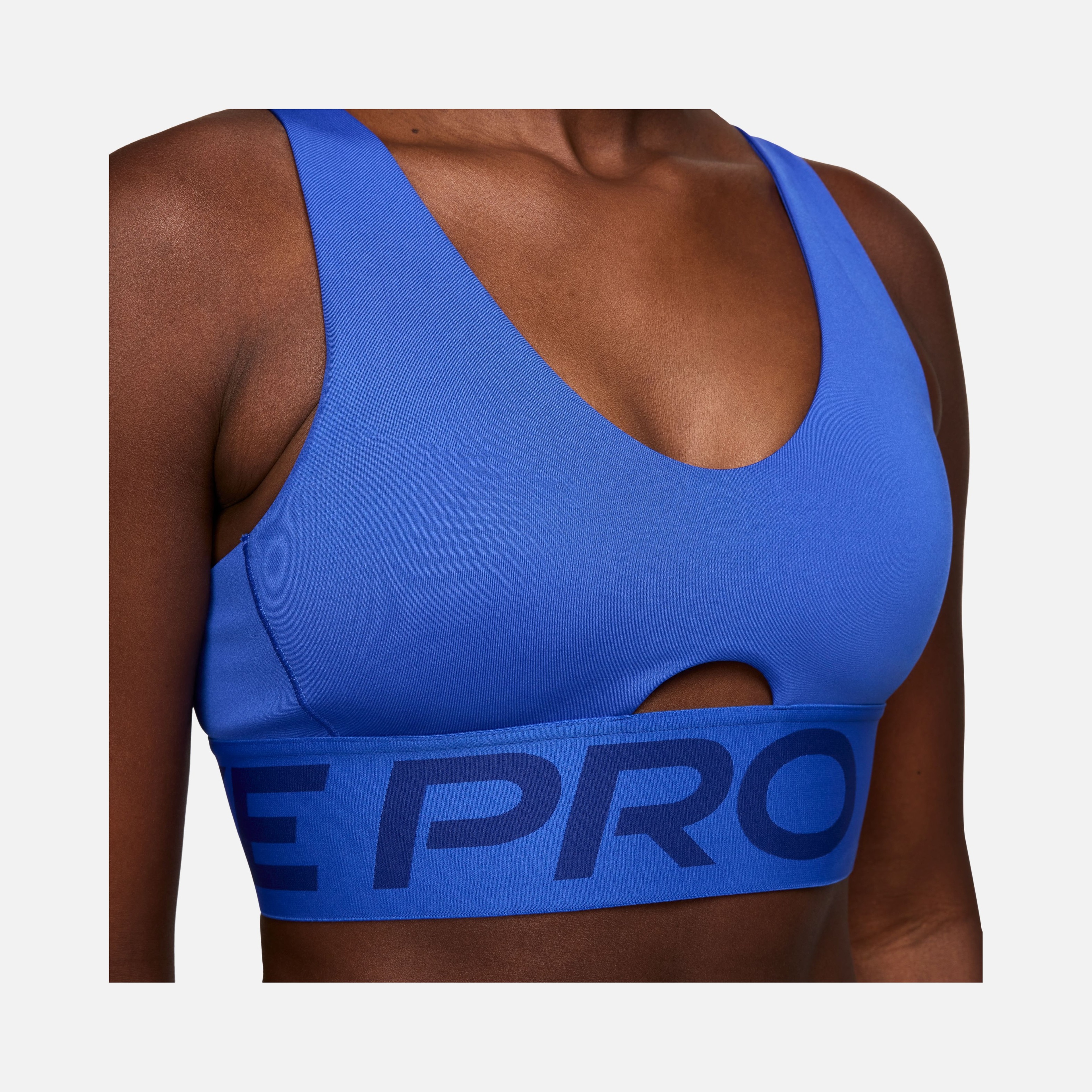 Nike Pro Indy Plunge Medium-Support Padded Training Kadın Bra