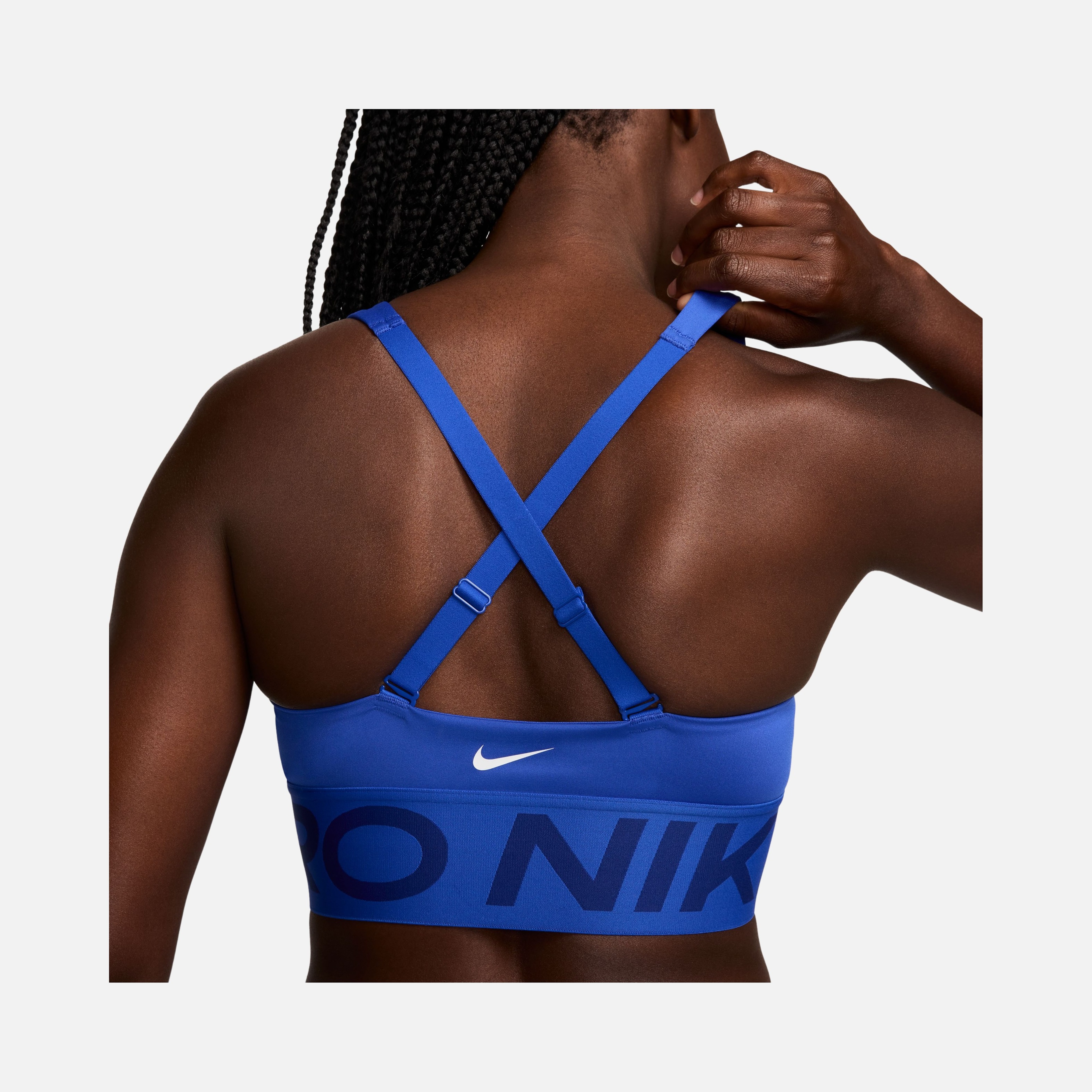 Nike Pro Indy Plunge Medium-Support Padded Training Kadın Bra