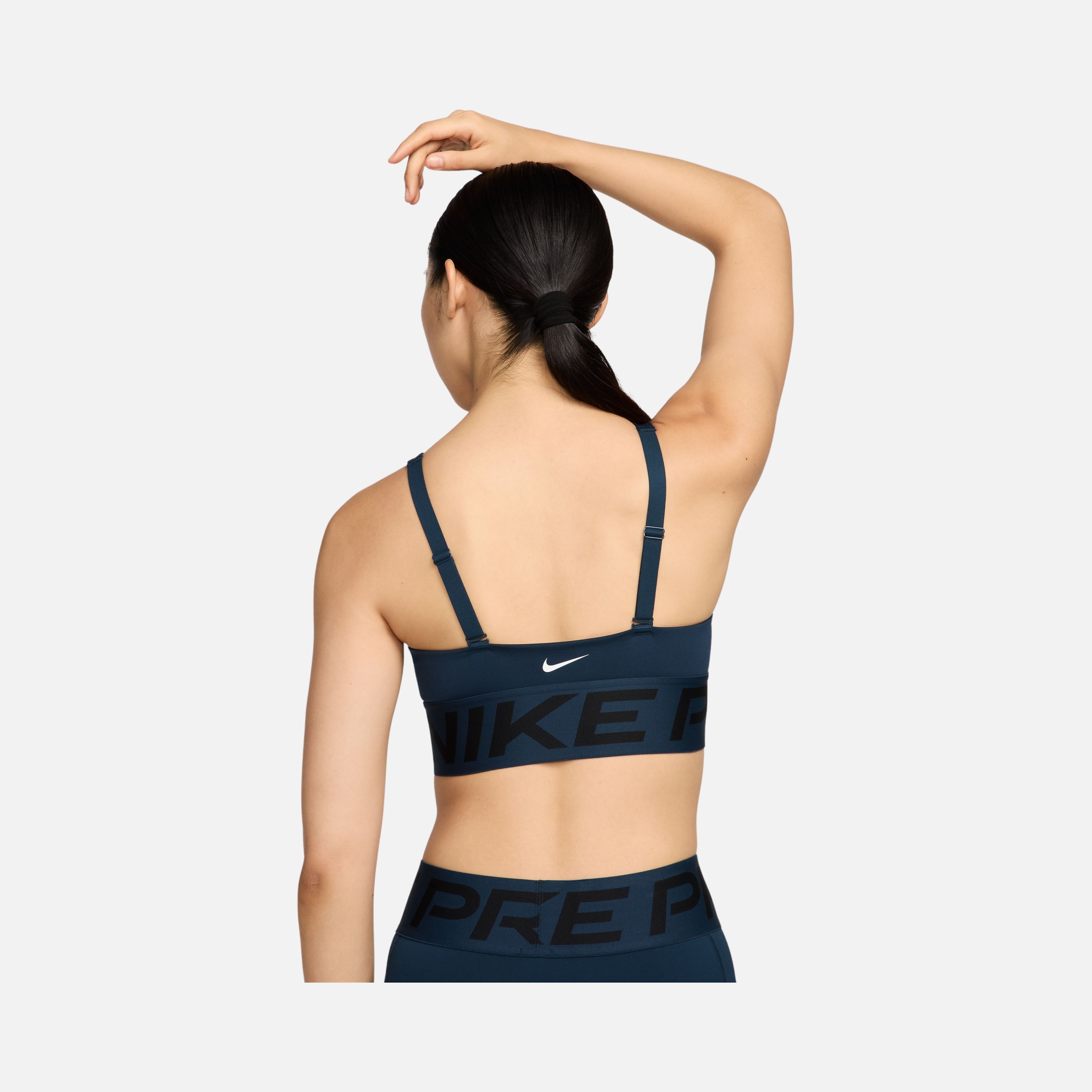 Nike Pro Indy Plunge Medium-Support Padded Training Kadın Bra