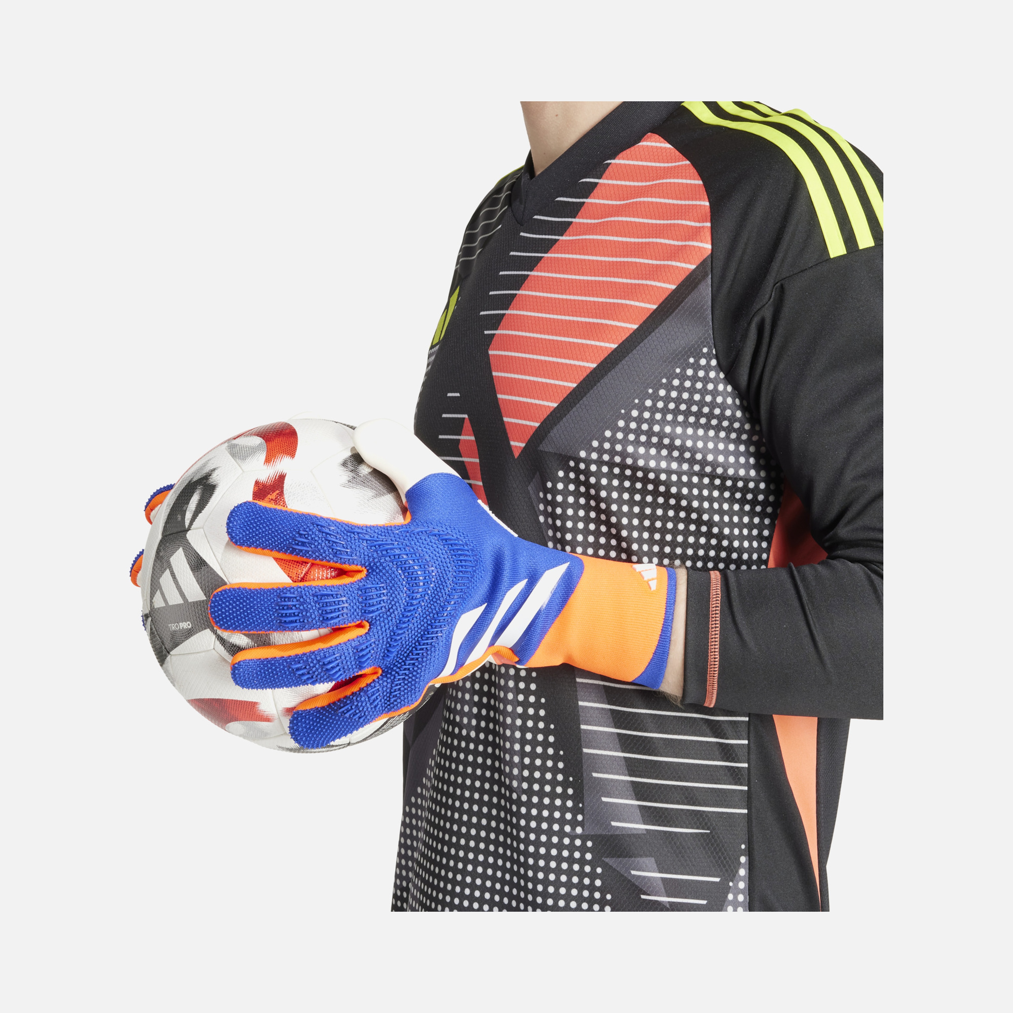 adidas Predator Pro URG 2.0 Latex Palm and Thumb Wrap Details Erkek Kaleci Eldiveni