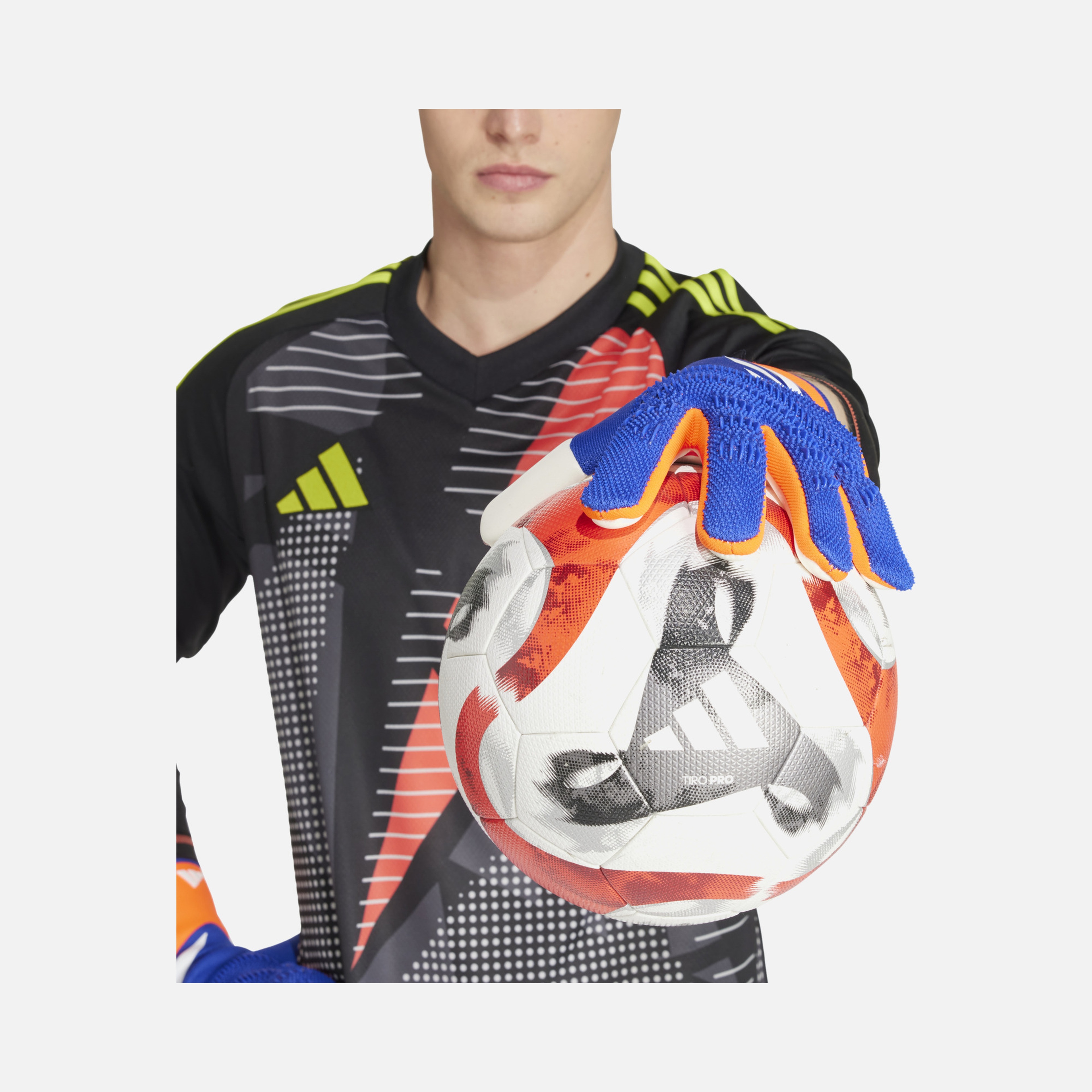 adidas Predator Pro URG 2.0 Latex Palm and Thumb Wrap Details Erkek Kaleci Eldiveni