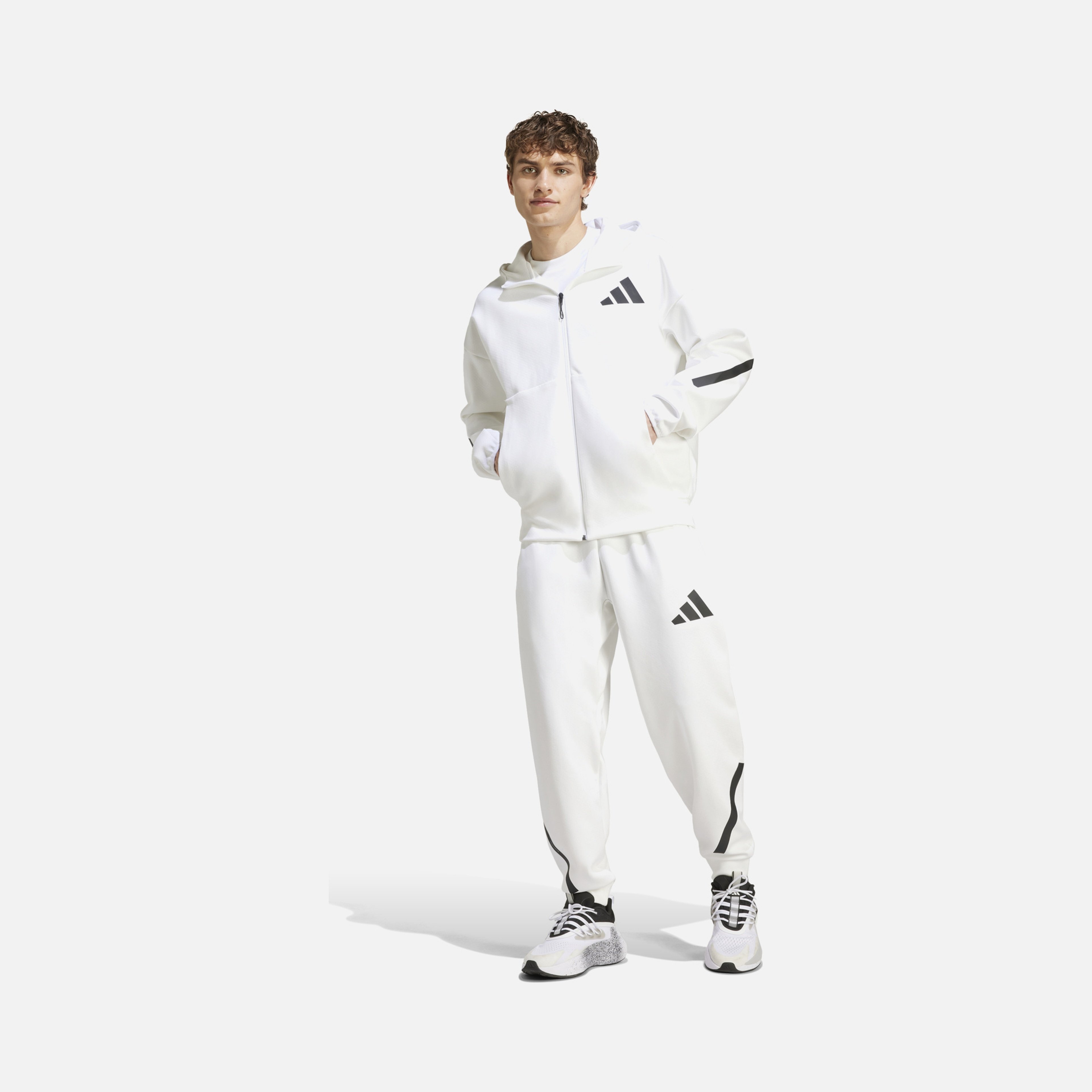adidas Sportswear Z.N.E. Full-Zip Hooded Erkek Sweatshirt