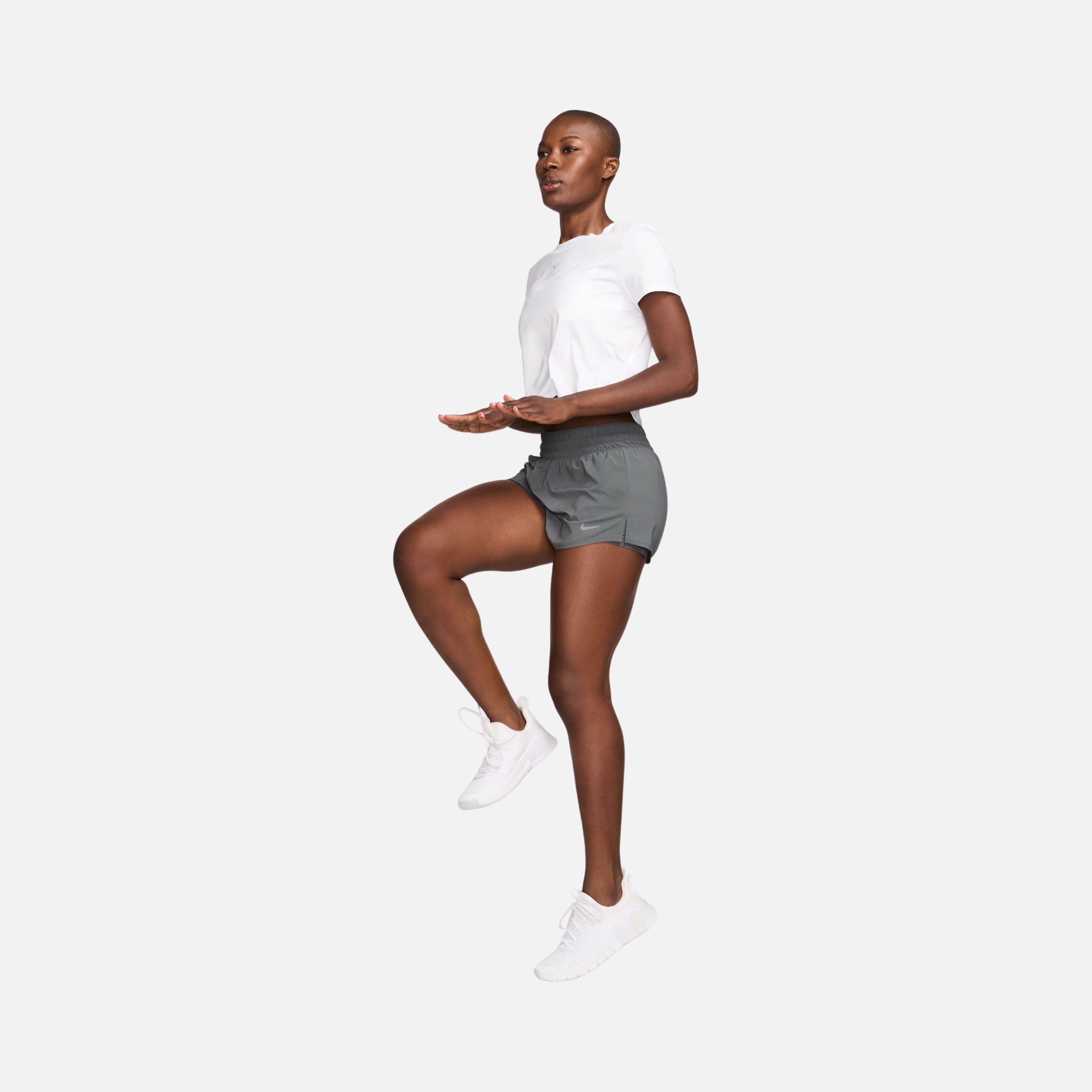 Nike One Dri-Fit Mid-Rise 8cm (approx.) 2-in-1 Training Kadın Şort