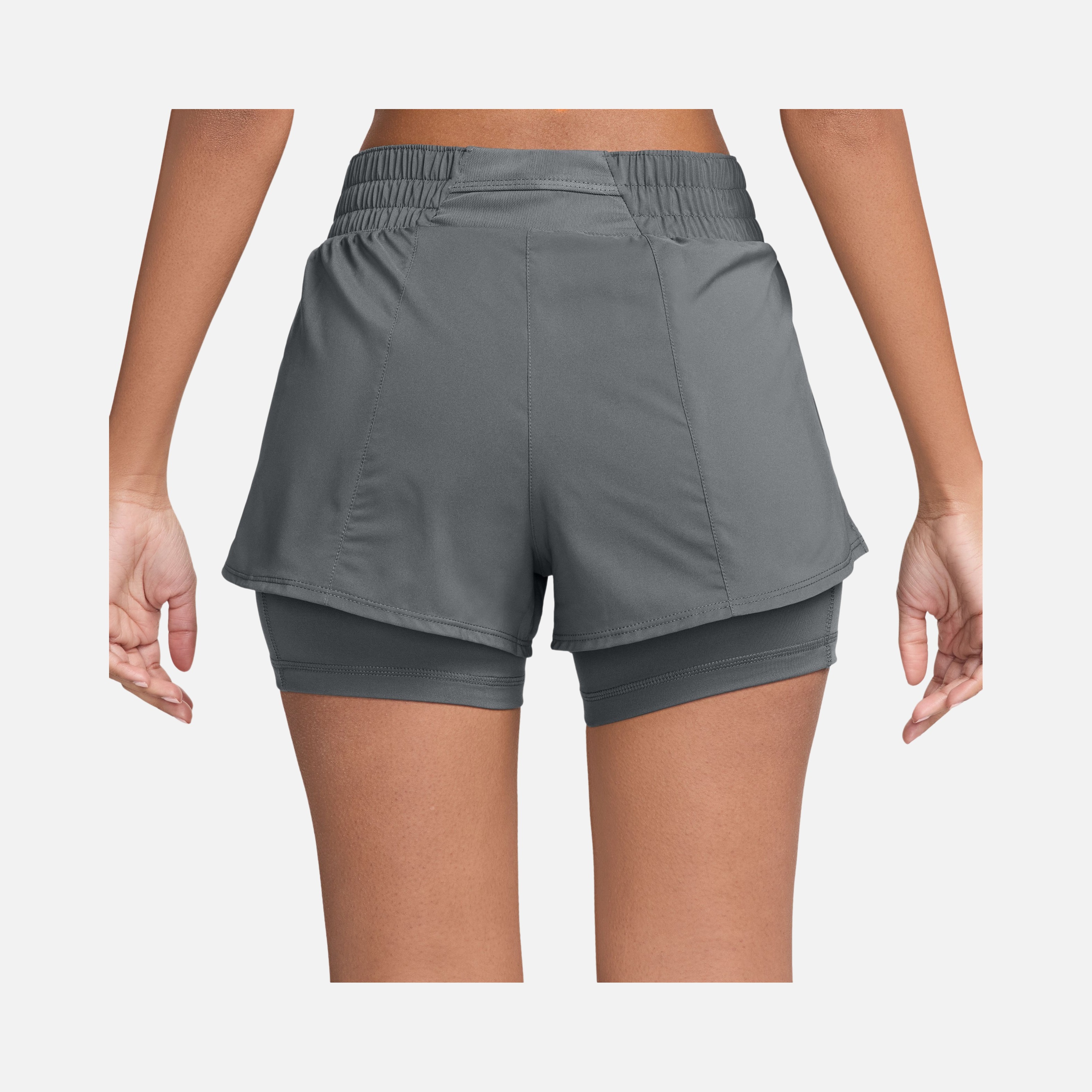 Nike One Dri-Fit Mid-Rise 8cm (approx.) 2-in-1 Training Kadın Şort